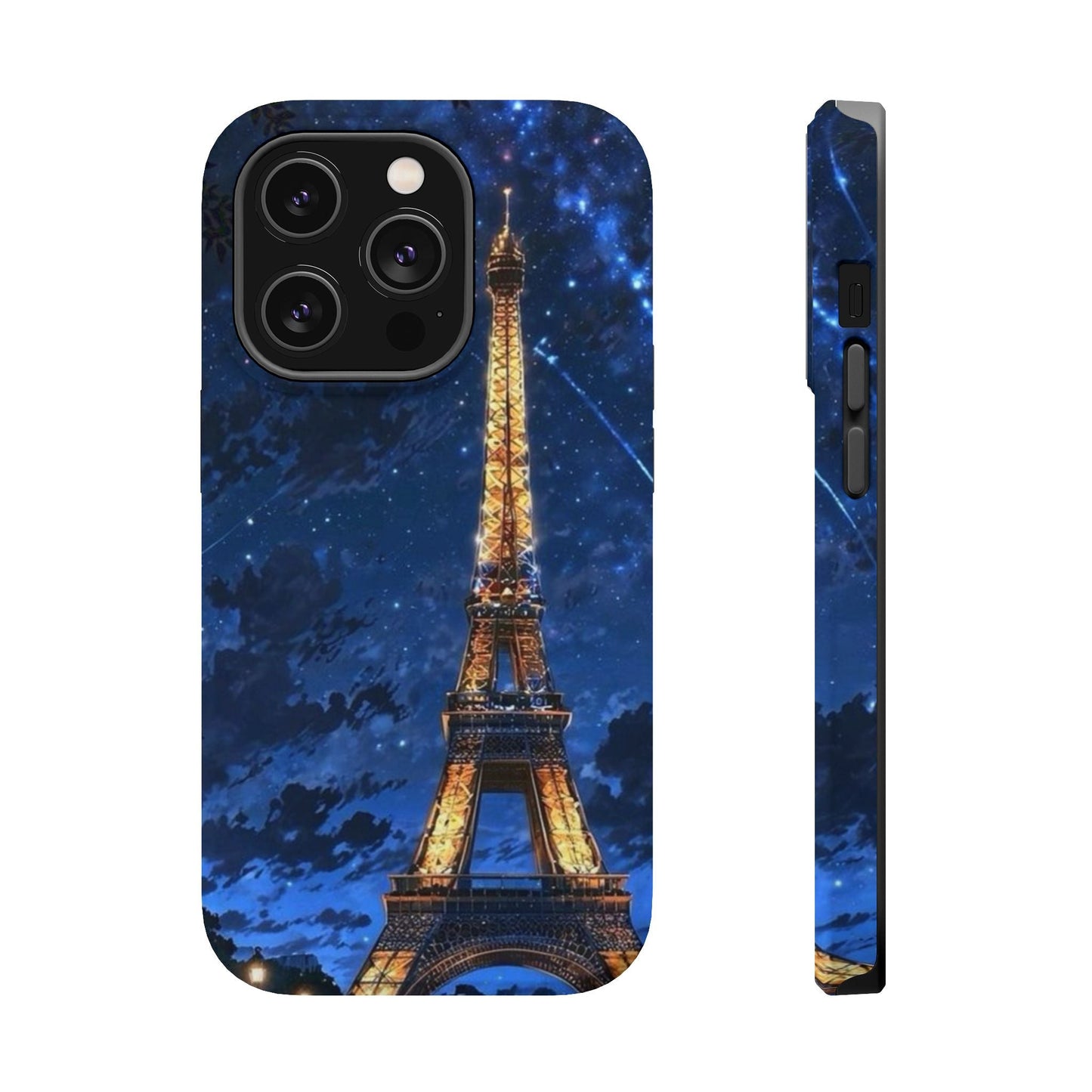 MagSafe Case - Eiffel Tower Under Starlit Sky Design - BOGO Cases