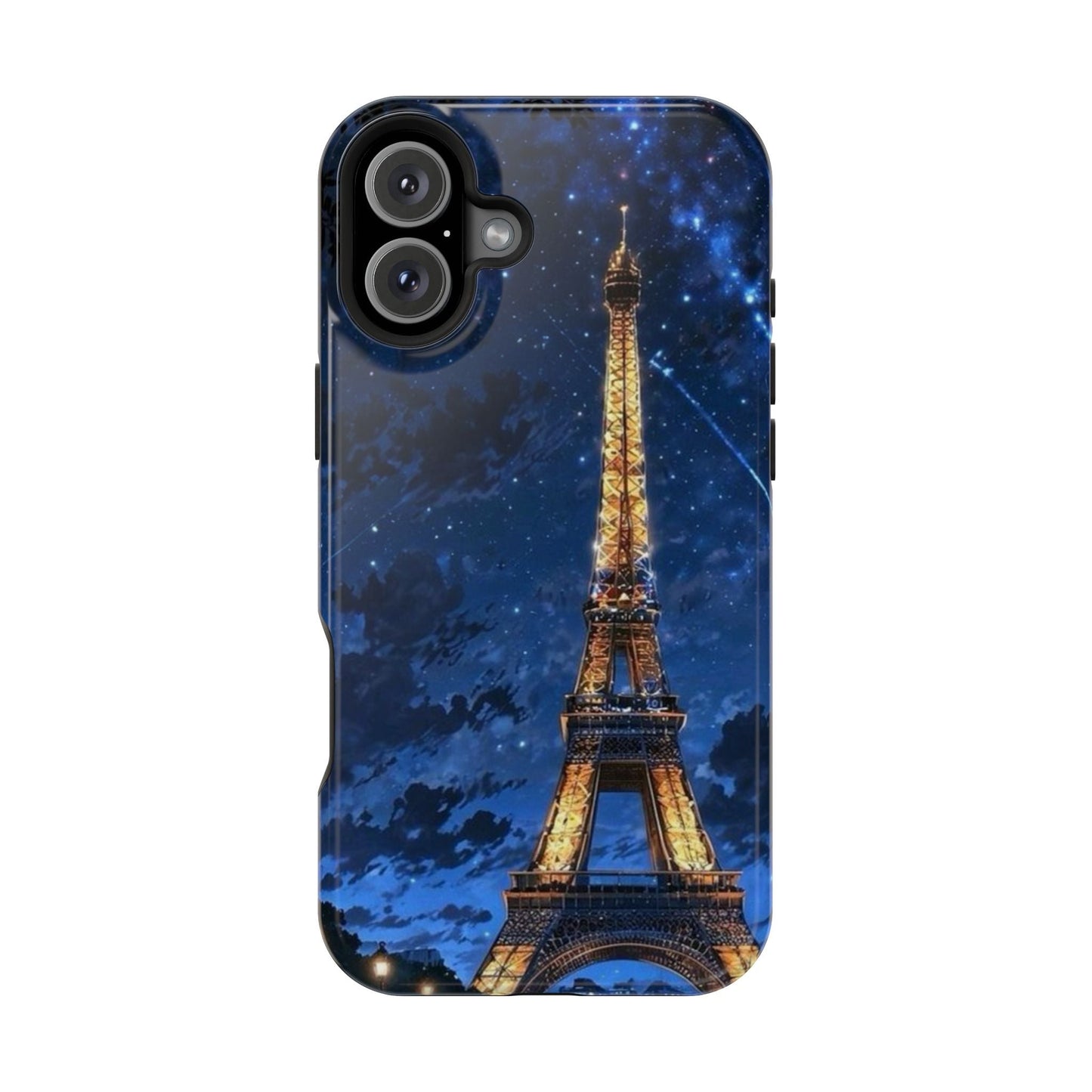 MagSafe Case - Eiffel Tower Under Starlit Sky Design - BOGO Cases