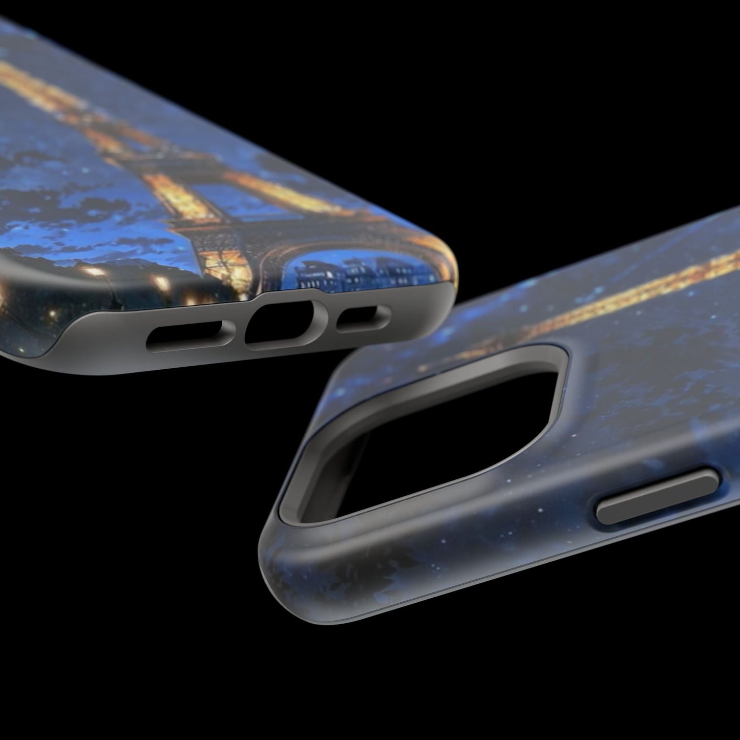 MagSafe Case - Eiffel Tower Under Starlit Sky Design - BOGO Cases