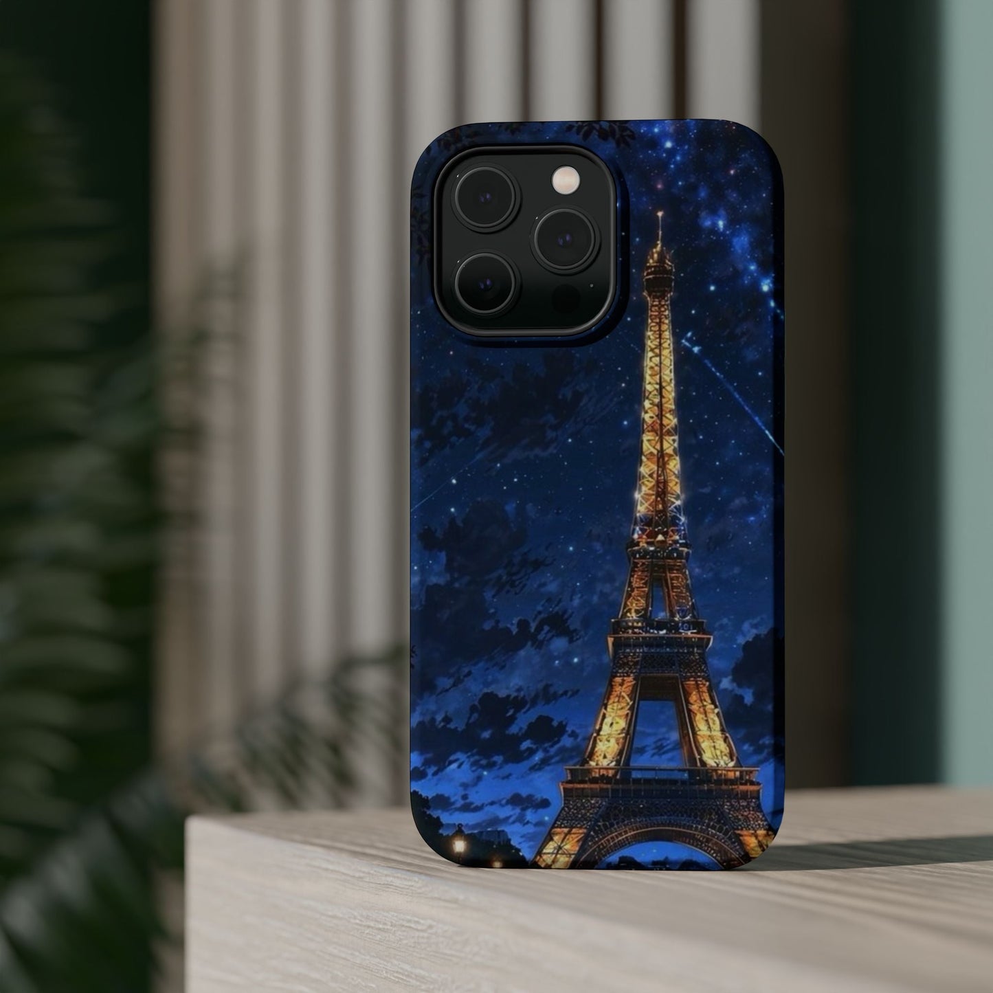 MagSafe Case - Eiffel Tower Under Starlit Sky Design - BOGO Cases