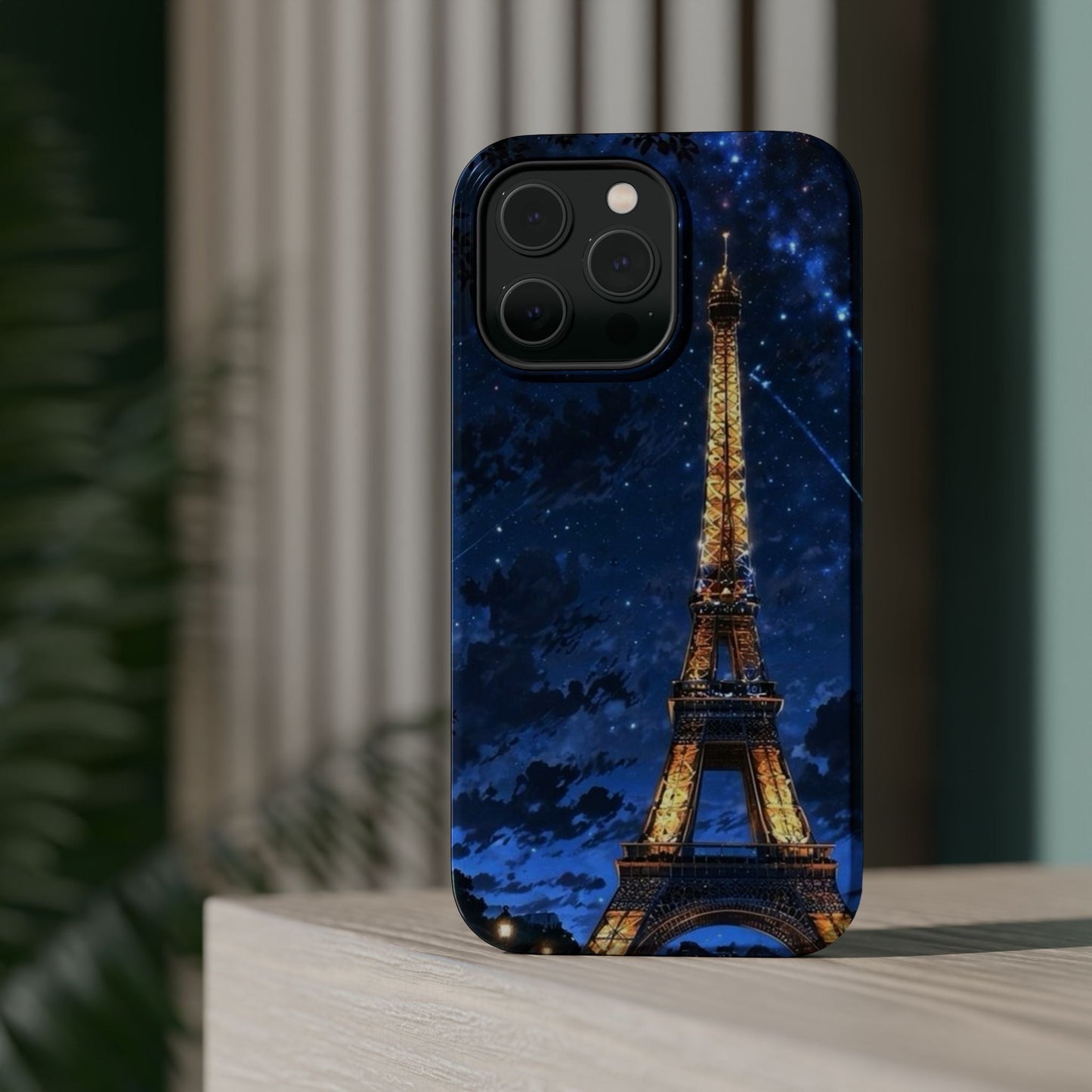MagSafe Case - Eiffel Tower Under Starlit Sky Design - BOGO Cases