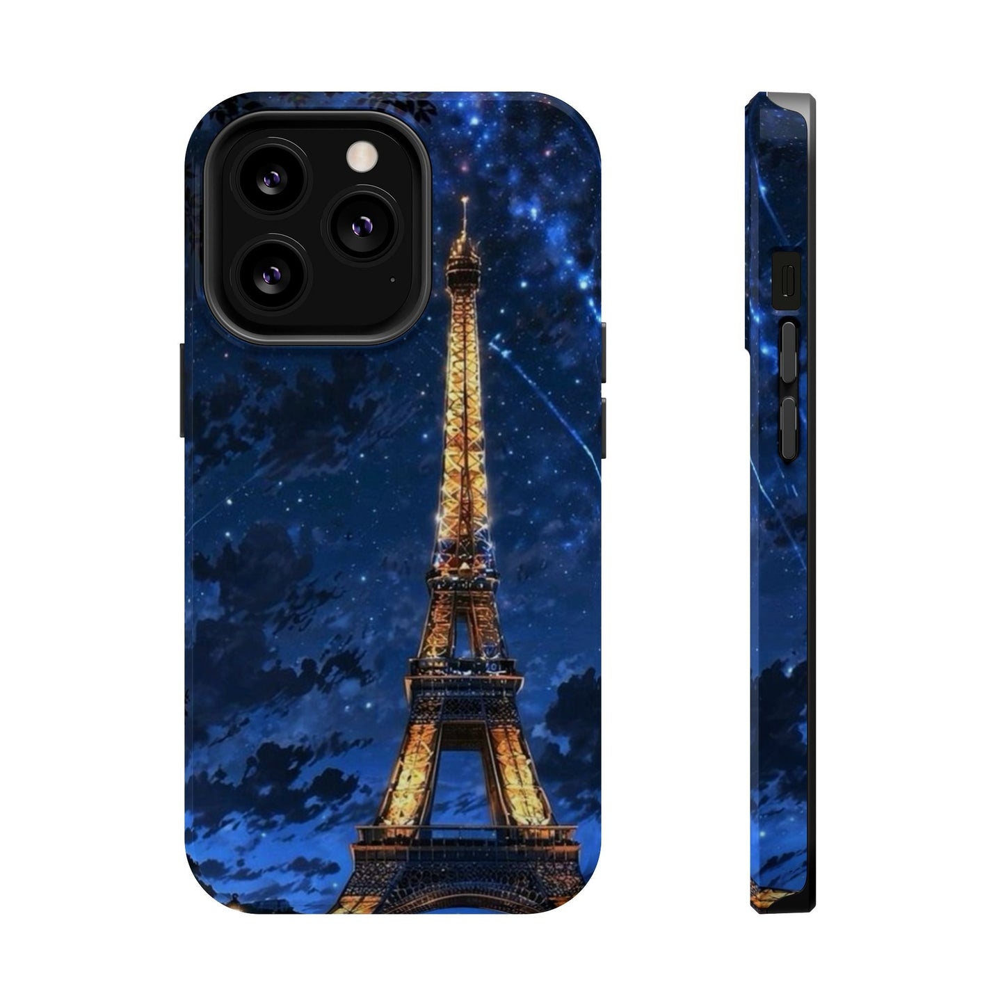 MagSafe Case - Eiffel Tower Under Starlit Sky Design - BOGO Cases