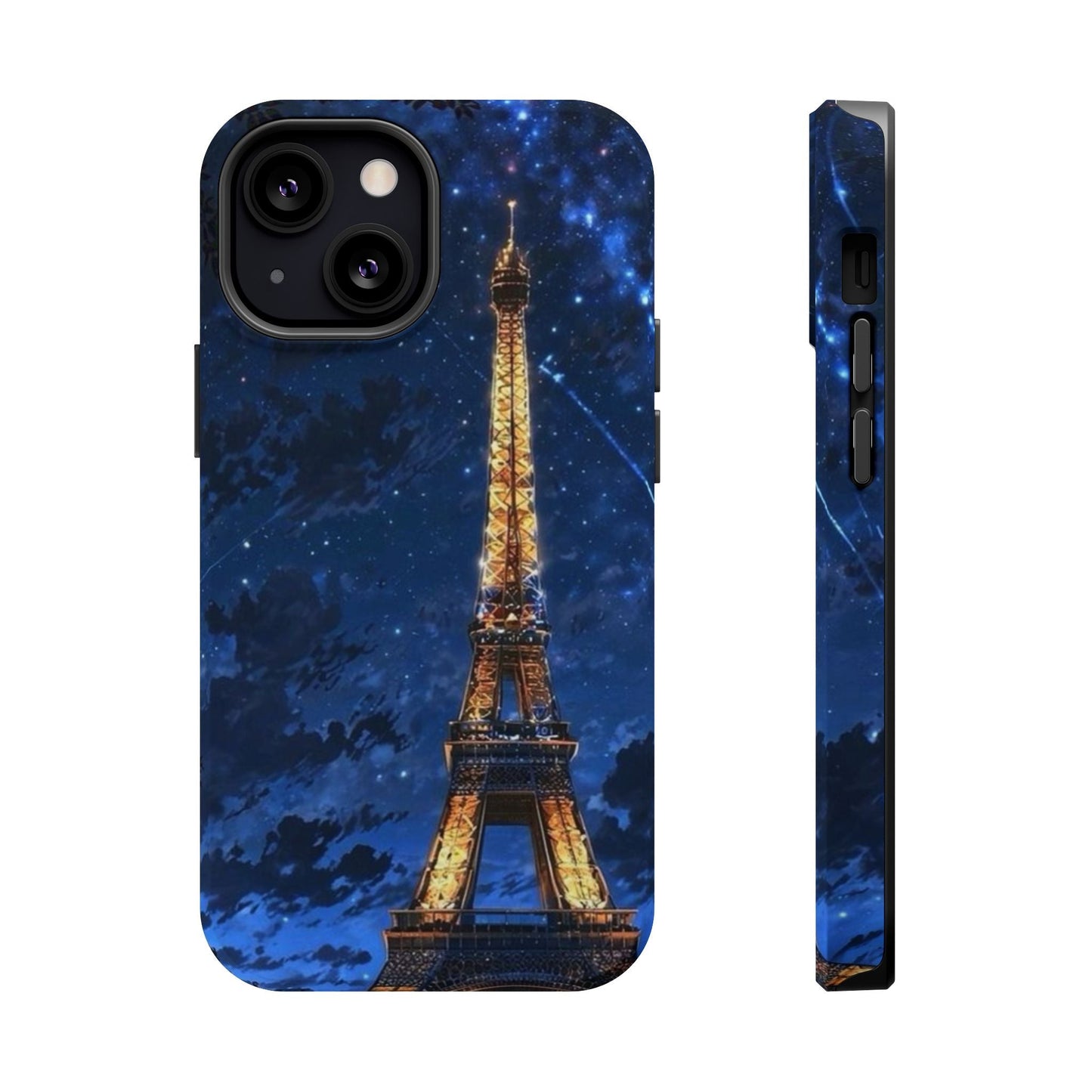 MagSafe Case - Eiffel Tower Under Starlit Sky Design - BOGO Cases