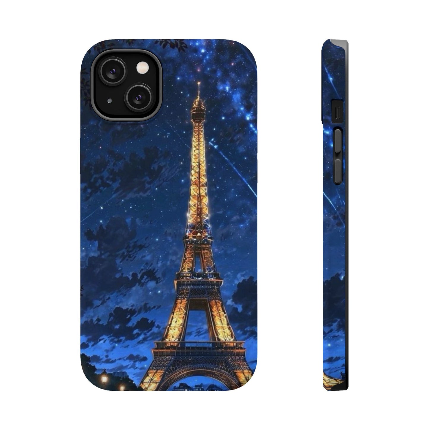 MagSafe Case - Eiffel Tower Under Starlit Sky Design - BOGO Cases