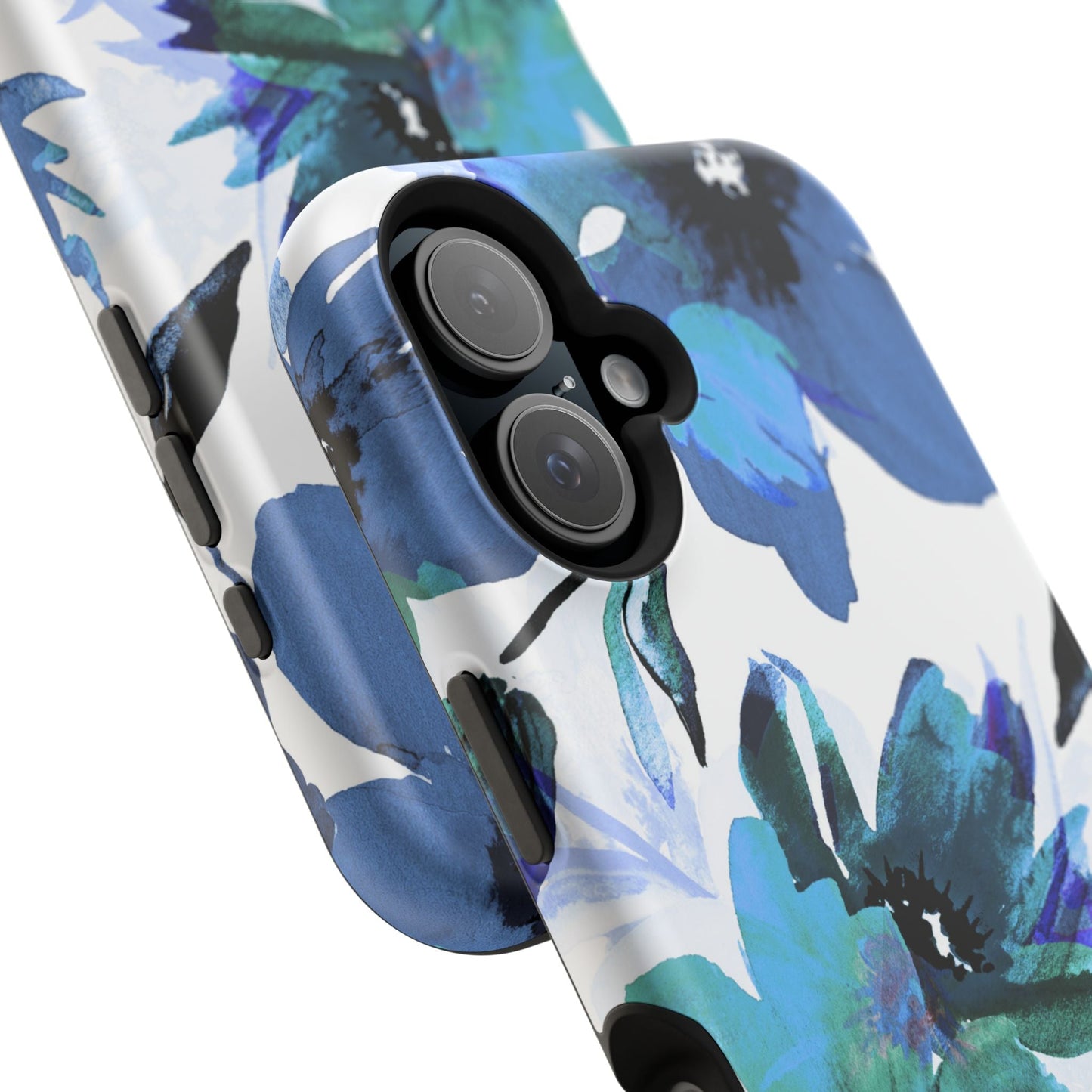 MagSafe iPhone Case – Serene Blue Blossom - BOGO Cases
