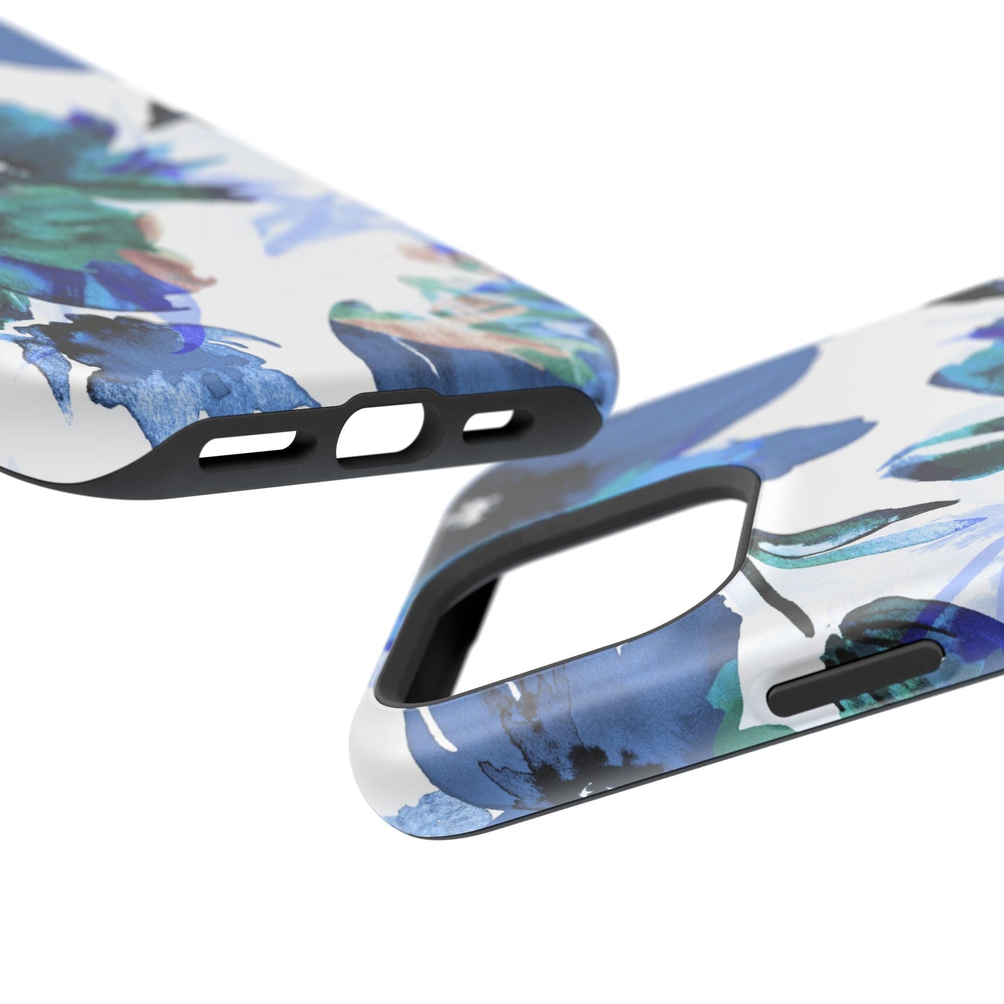 MagSafe iPhone Case – Serene Blue Blossom - BOGO Cases