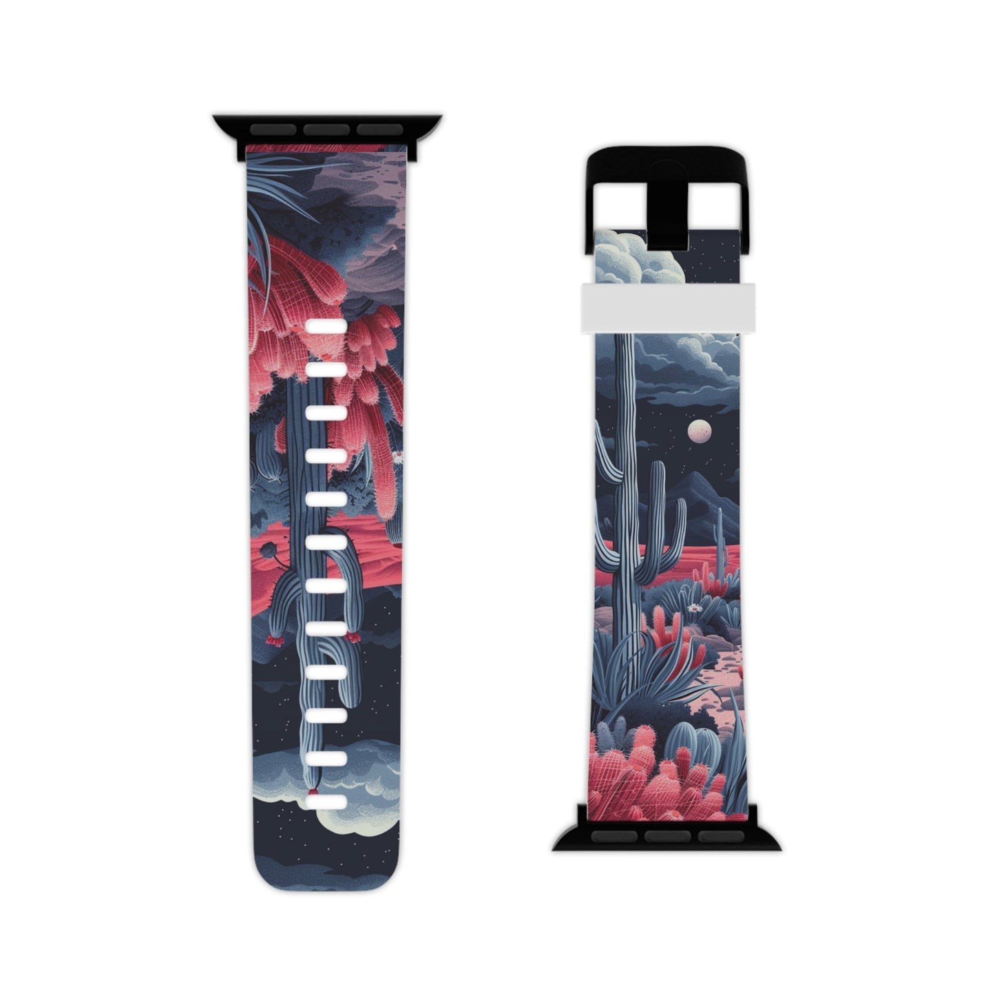 Moonlit Saguaro Apple Watch Band - BOGO Cases