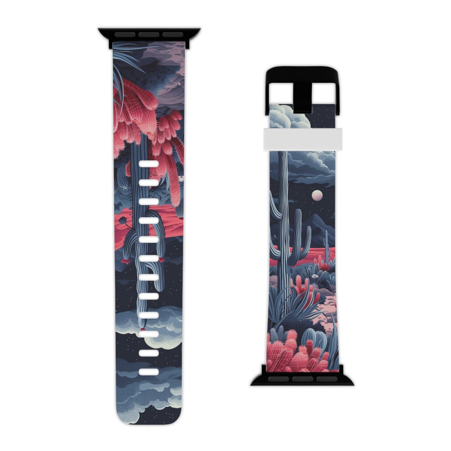 Moonlit Saguaro Apple Watch Band - BOGO Cases