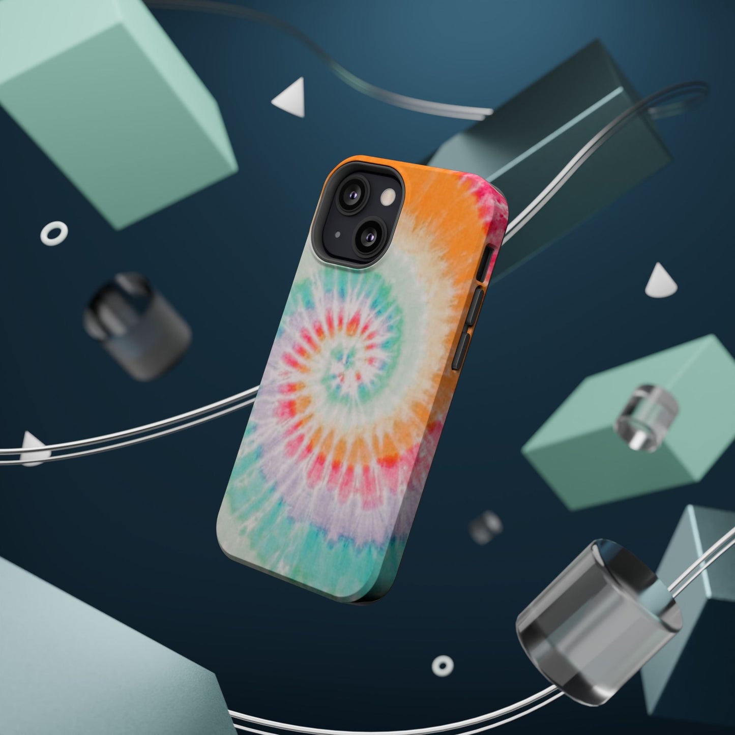 Pastel Tie - Dye MagSafe iPhone Case – Soft Colors & Magnetic Functionality - BOGO Cases