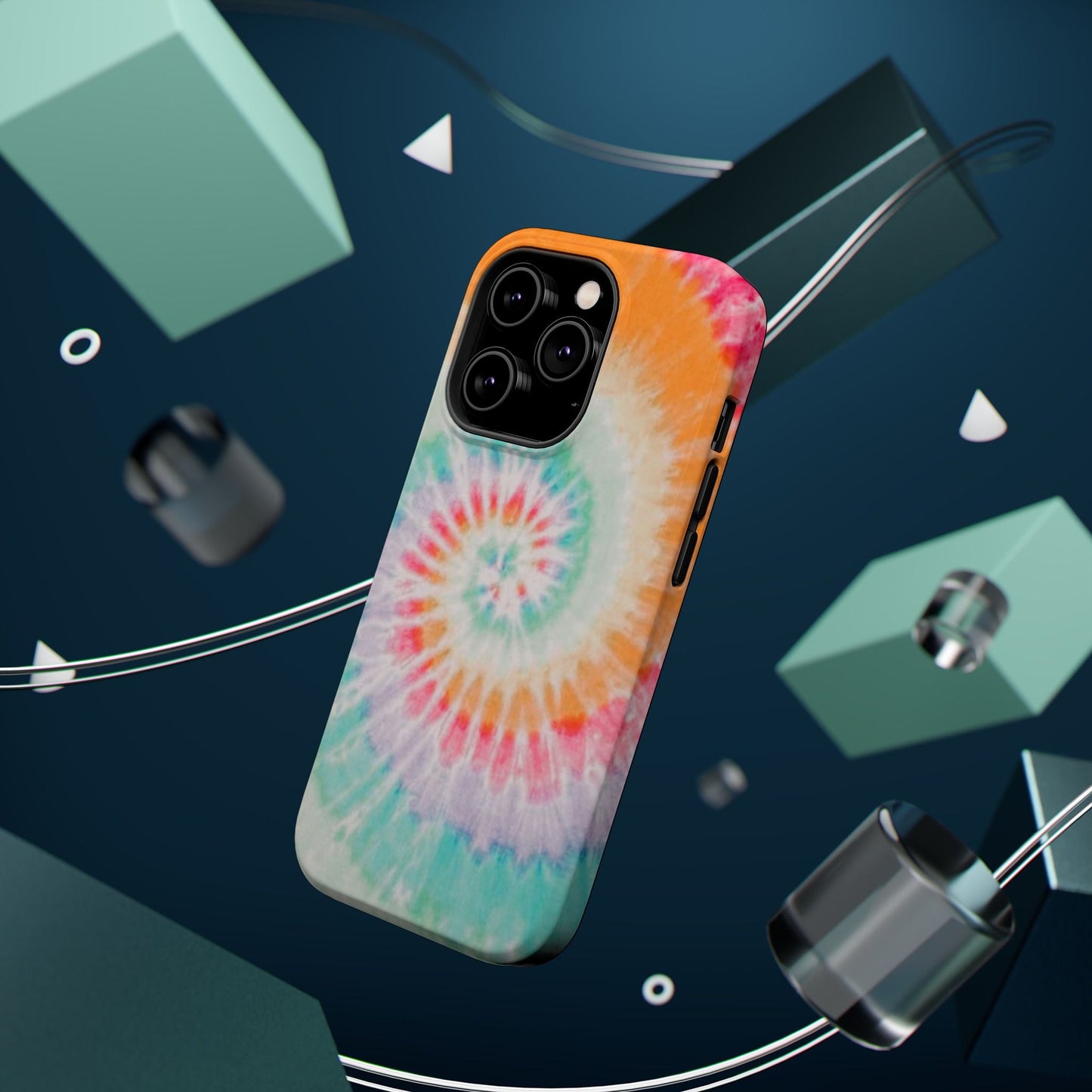 Pastel Tie - Dye MagSafe iPhone Case – Soft Colors & Magnetic Functionality - BOGO Cases