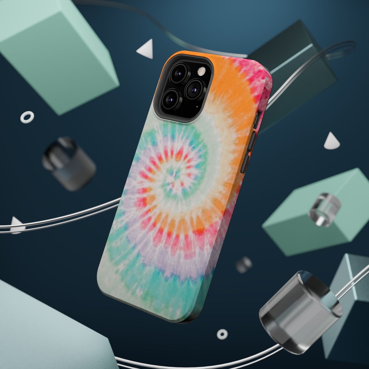 Pastel Tie - Dye MagSafe iPhone Case – Soft Colors & Magnetic Functionality - BOGO Cases