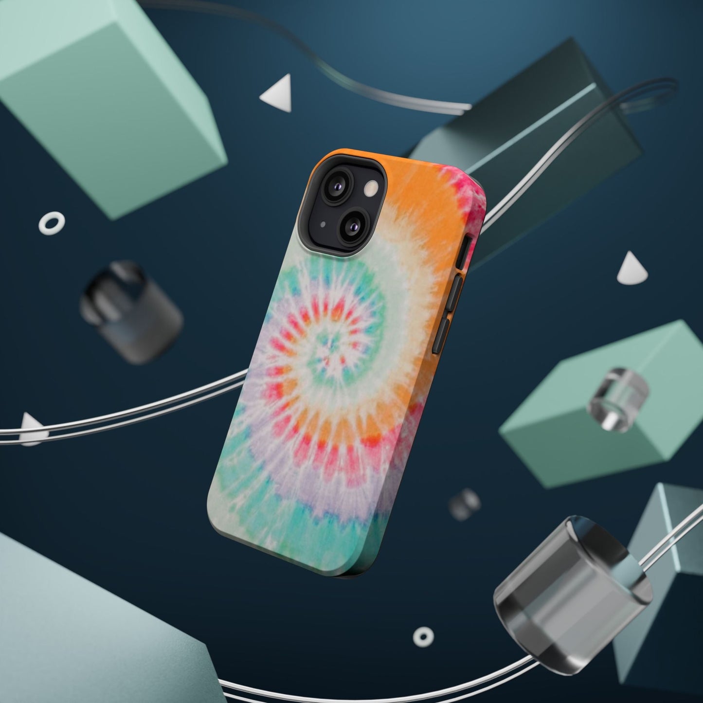 Pastel Tie - Dye MagSafe iPhone Case – Soft Colors & Magnetic Functionality - BOGO Cases