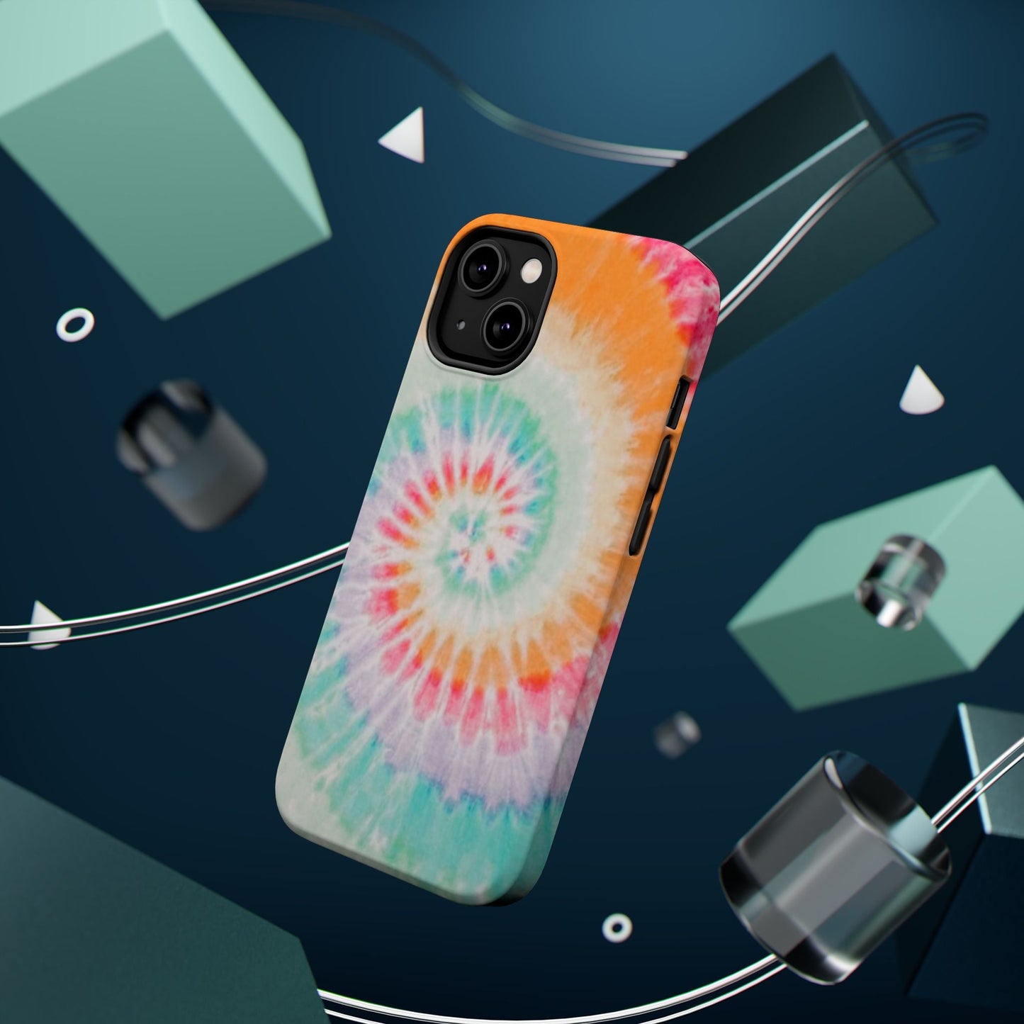 Pastel Tie - Dye MagSafe iPhone Case – Soft Colors & Magnetic Functionality - BOGO Cases