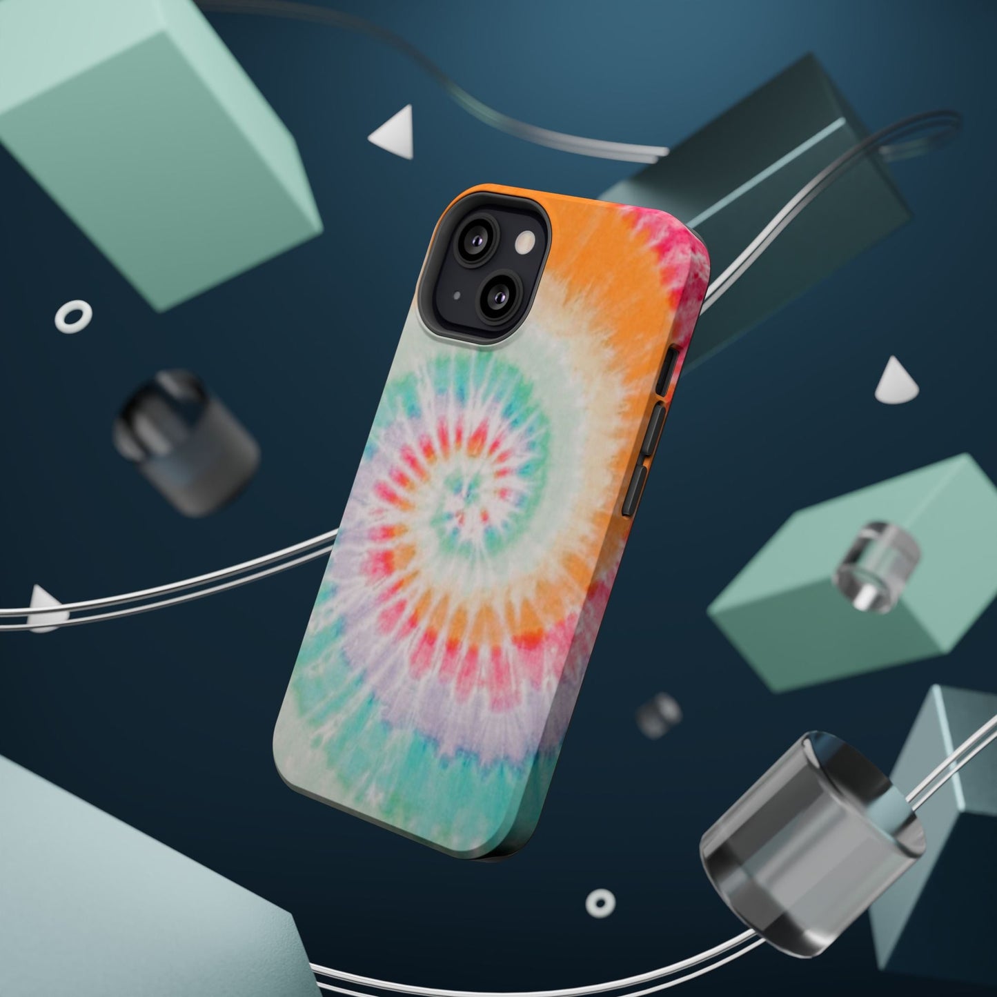Pastel Tie - Dye MagSafe iPhone Case – Soft Colors & Magnetic Functionality - BOGO Cases
