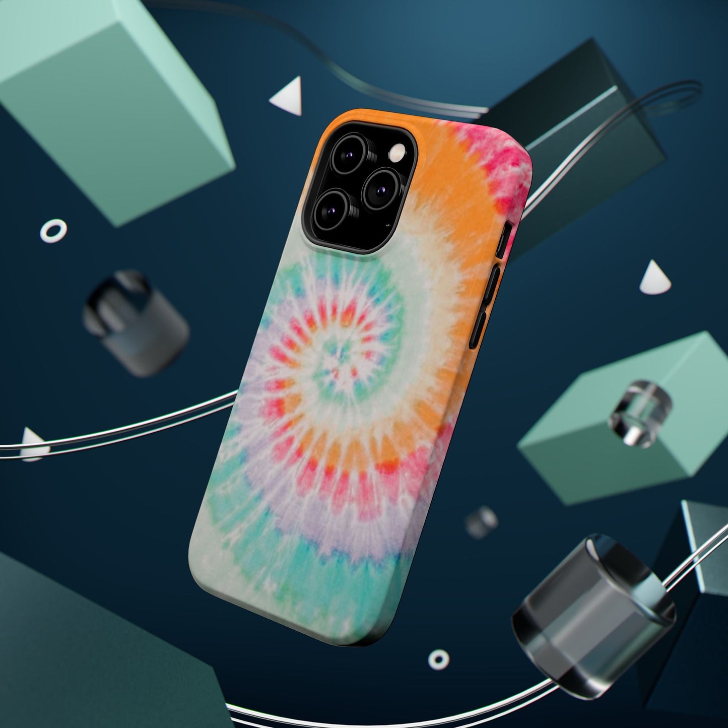 Pastel Tie - Dye MagSafe iPhone Case – Soft Colors & Magnetic Functionality - BOGO Cases