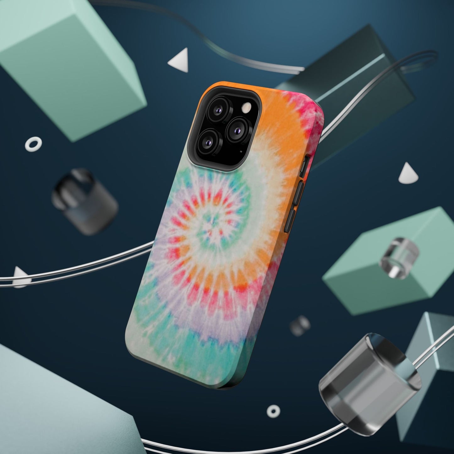 Pastel Tie - Dye MagSafe iPhone Case – Soft Colors & Magnetic Functionality - BOGO Cases