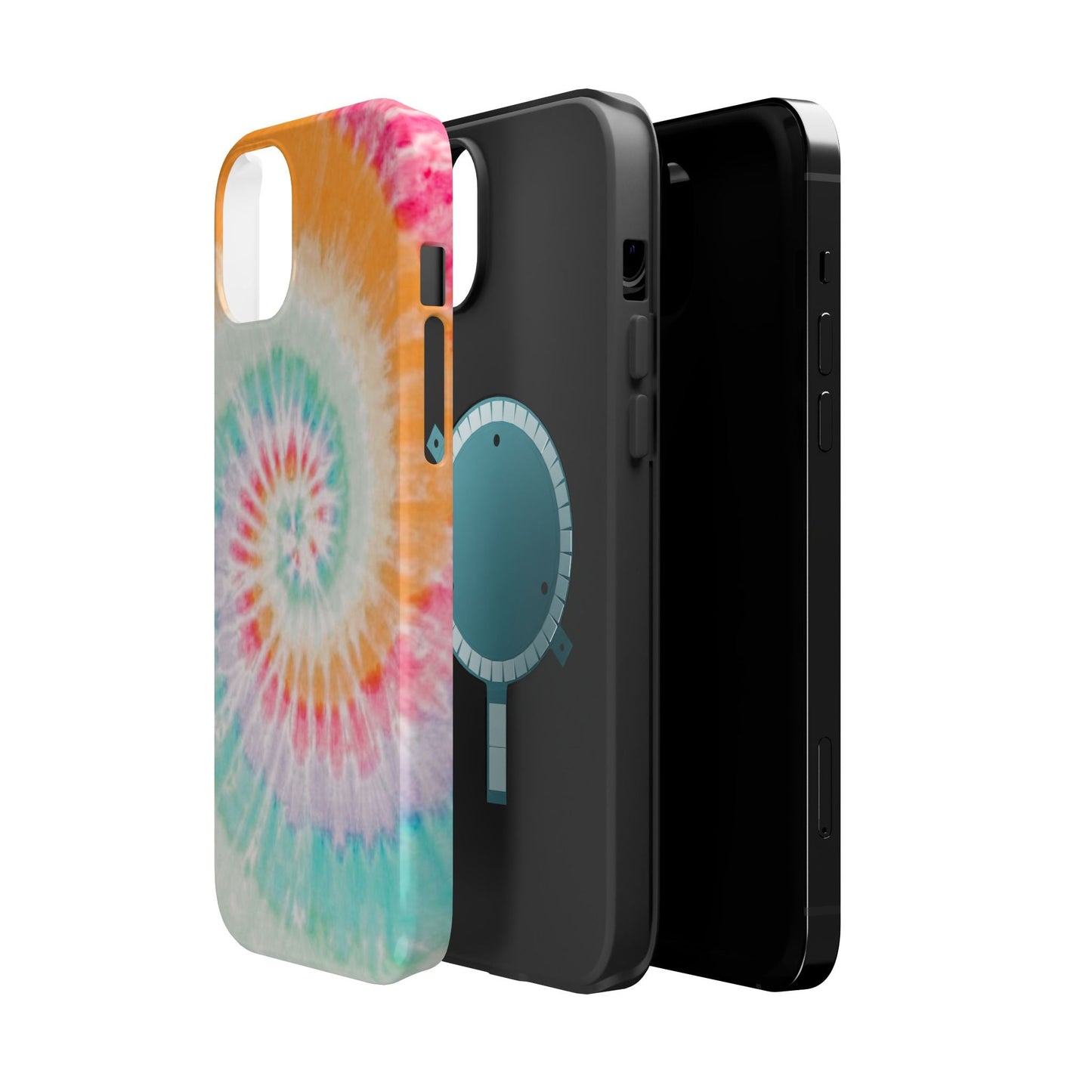 Pastel Tie - Dye MagSafe iPhone Case – Soft Colors & Magnetic Functionality - BOGO Cases