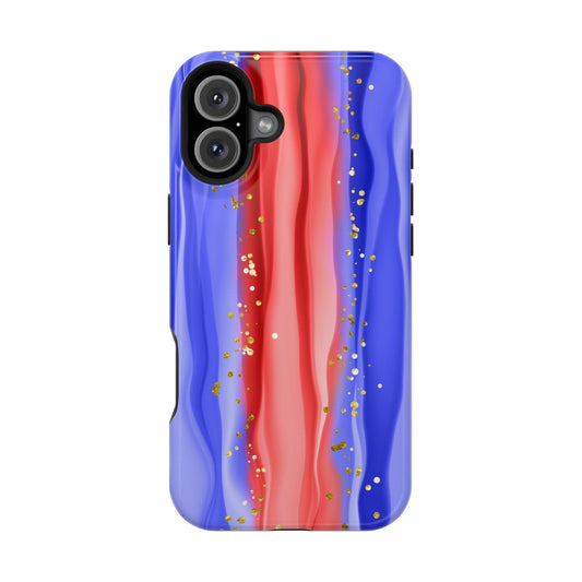 Patriotic Luxe Waves – MagSafe iPhone Case - BOGO Cases