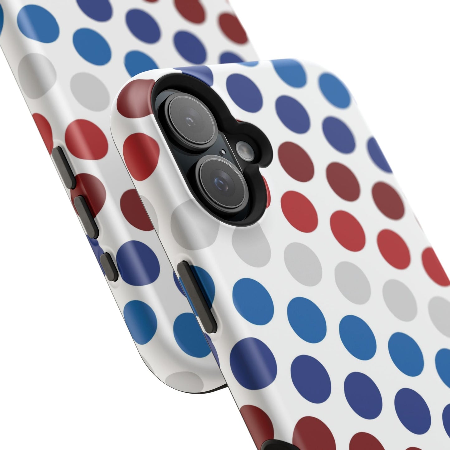 Patriotic Polka Dots - MagSafe iPhone Case - BOGO Cases