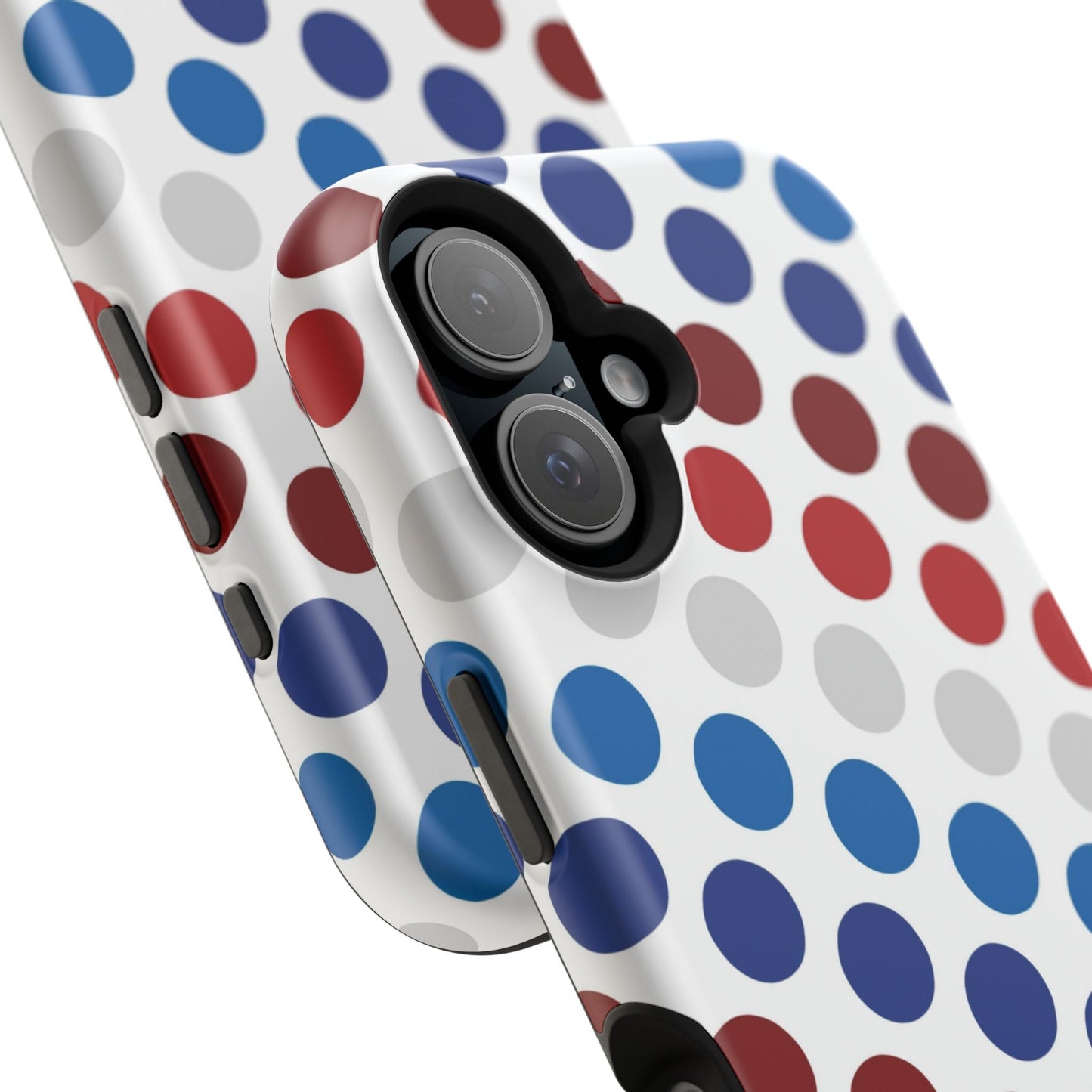 Patriotic Polka Dots - MagSafe iPhone Case - BOGO Cases