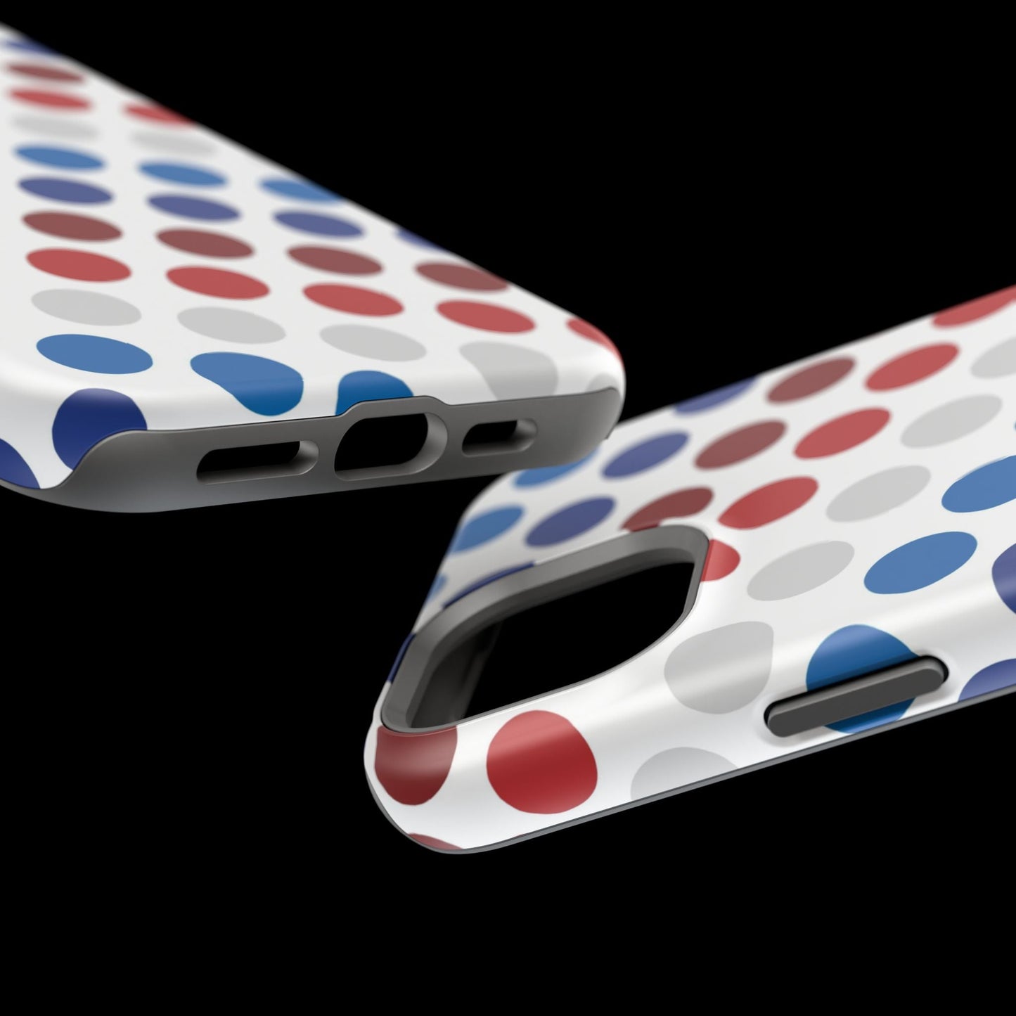Patriotic Polka Dots - MagSafe iPhone Case - BOGO Cases