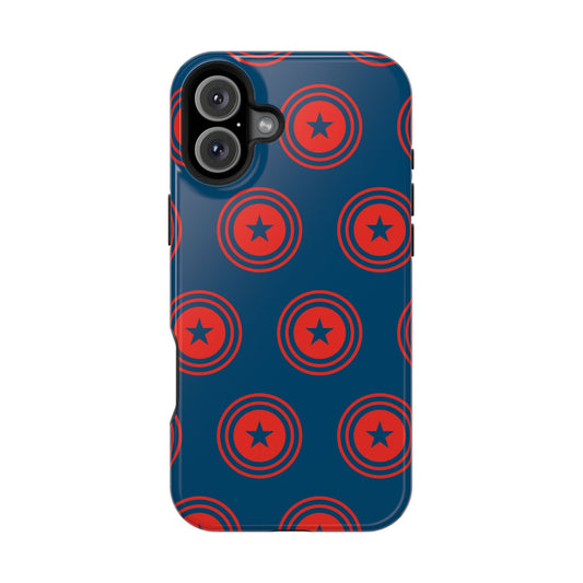 Patriotic Star Shield - MagSafe iPhone Case - BOGO Cases