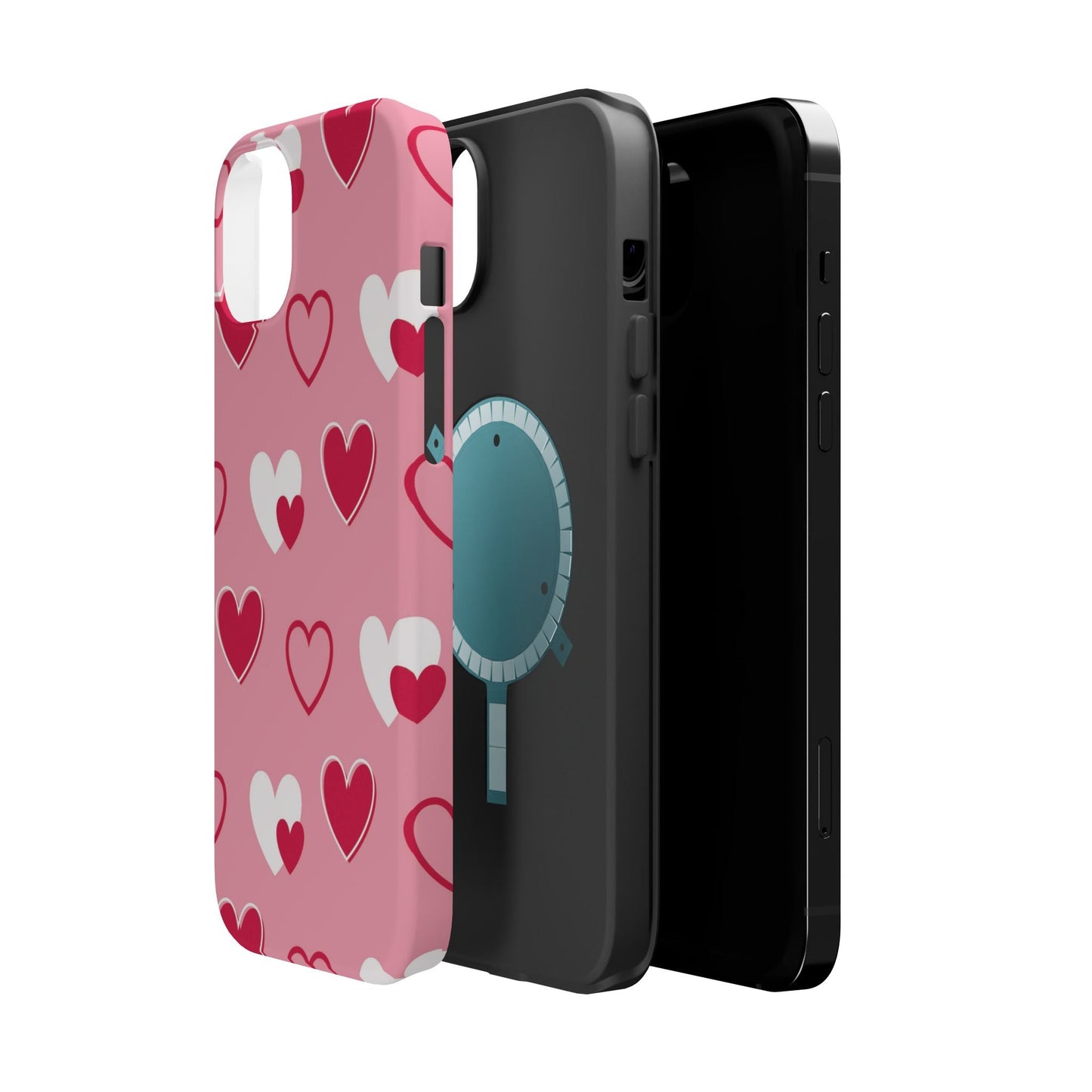 Pink and Red Hearts MagSafe Case - BOGO Cases
