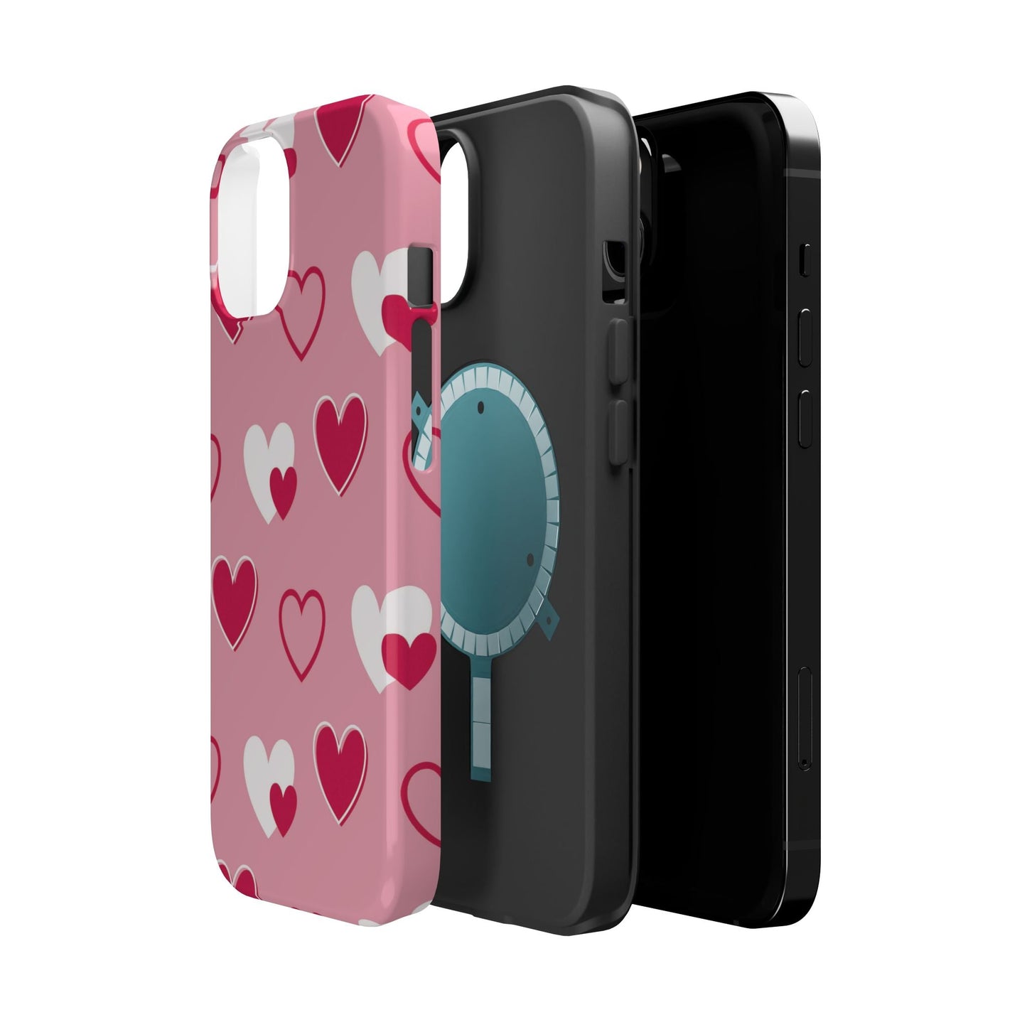 Pink and Red Hearts MagSafe Case - BOGO Cases