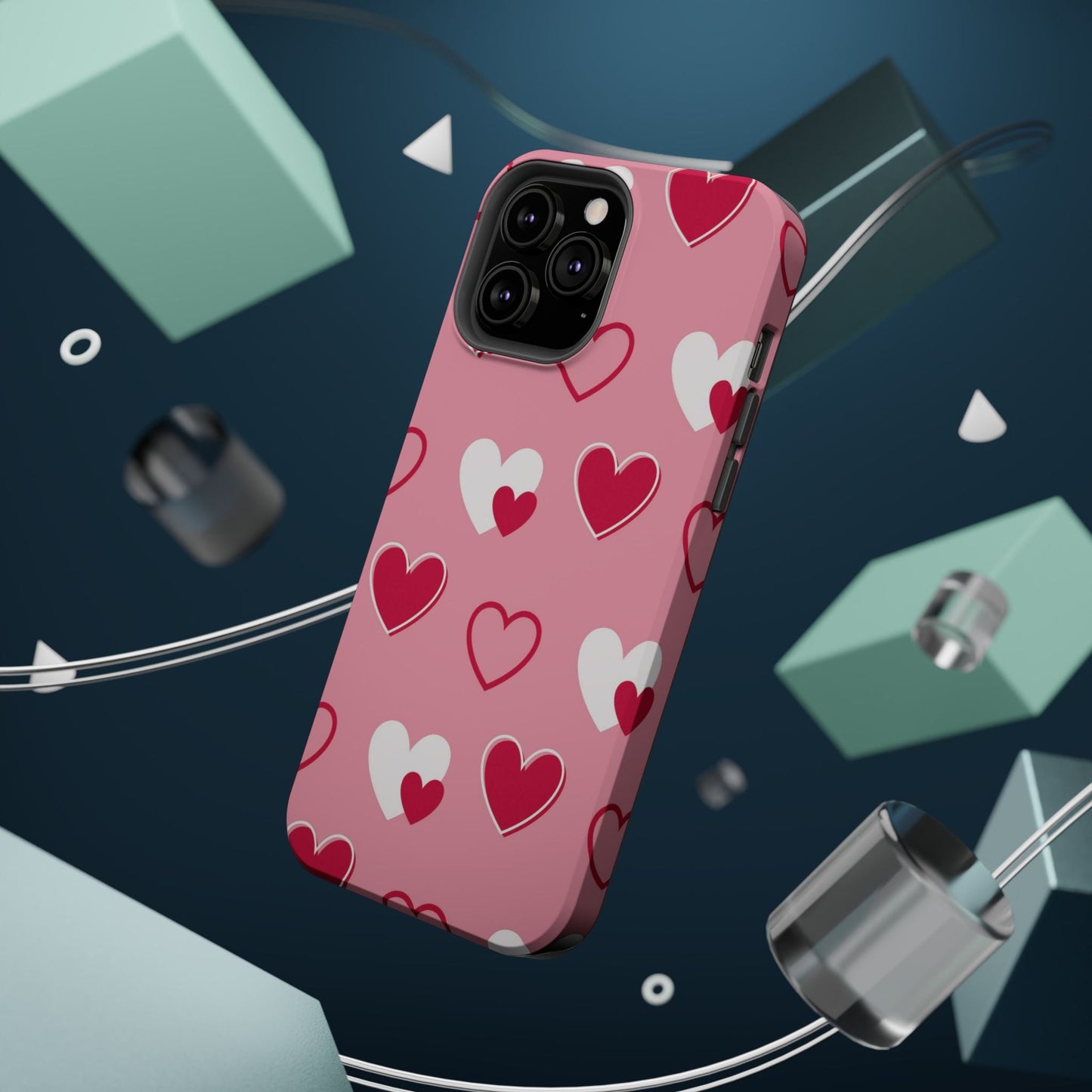 Pink and Red Hearts MagSafe Case - BOGO Cases