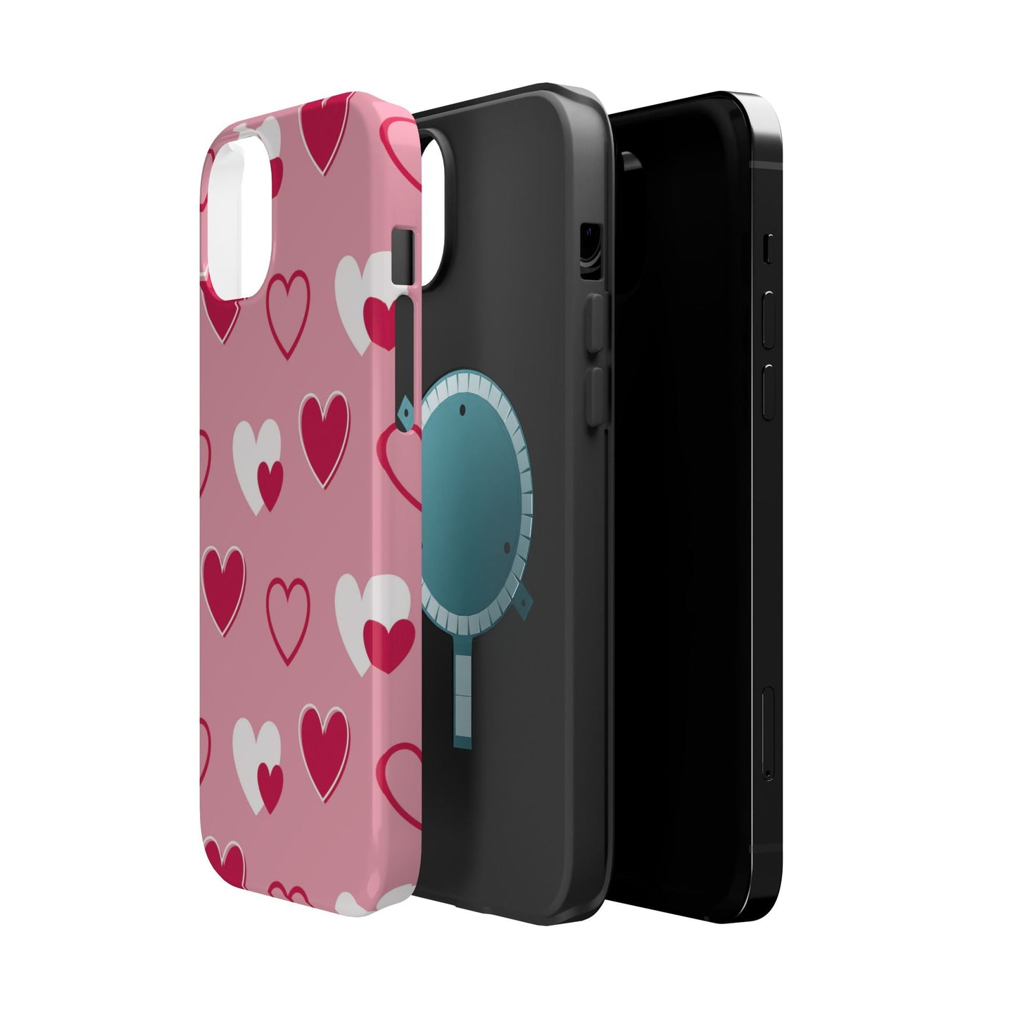 Pink and Red Hearts MagSafe Case - BOGO Cases