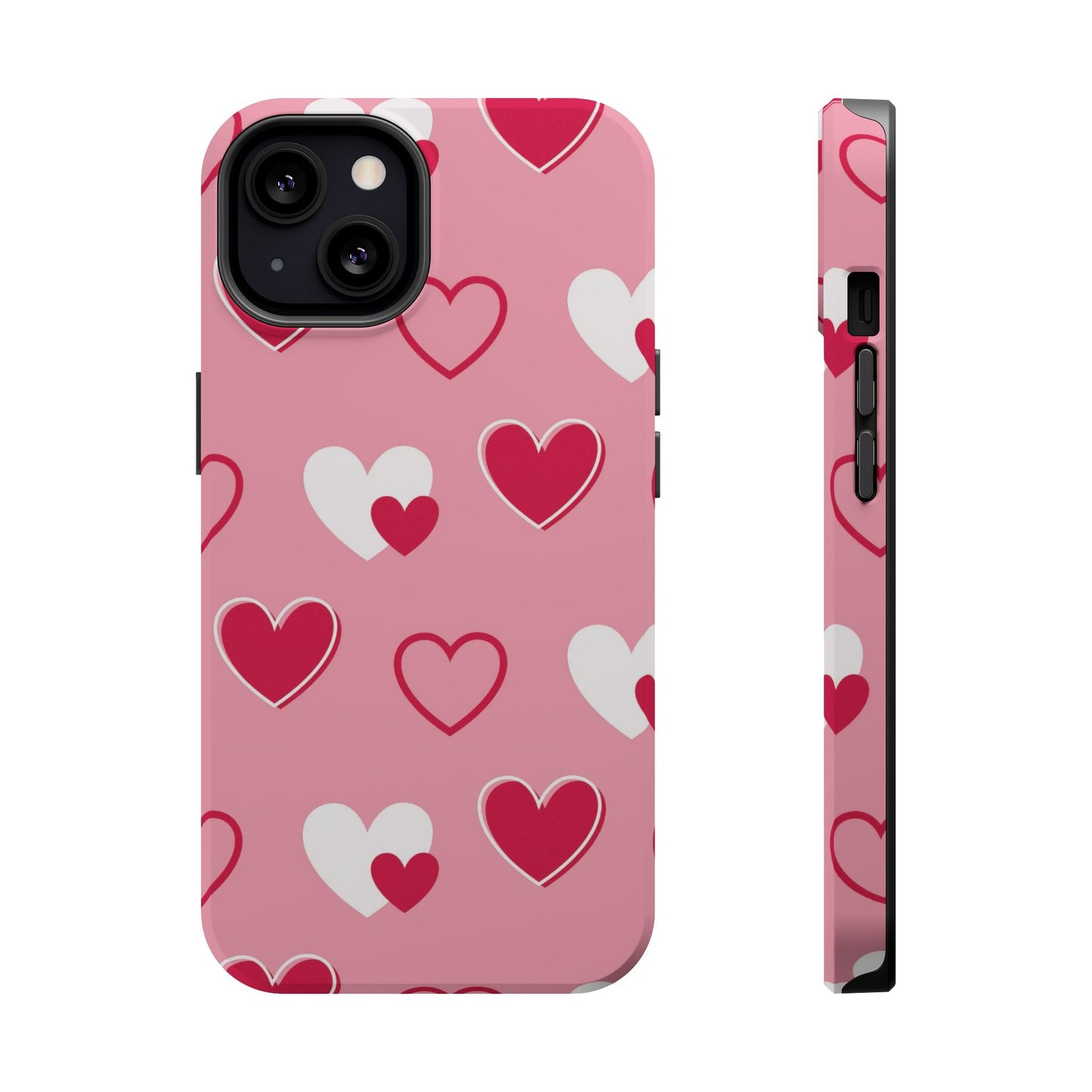 Pink and Red Hearts MagSafe Case - BOGO Cases