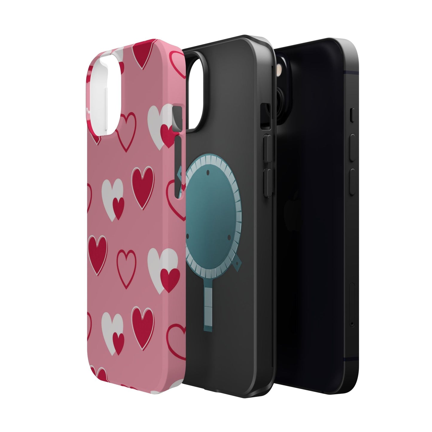 Pink and Red Hearts MagSafe Case - BOGO Cases