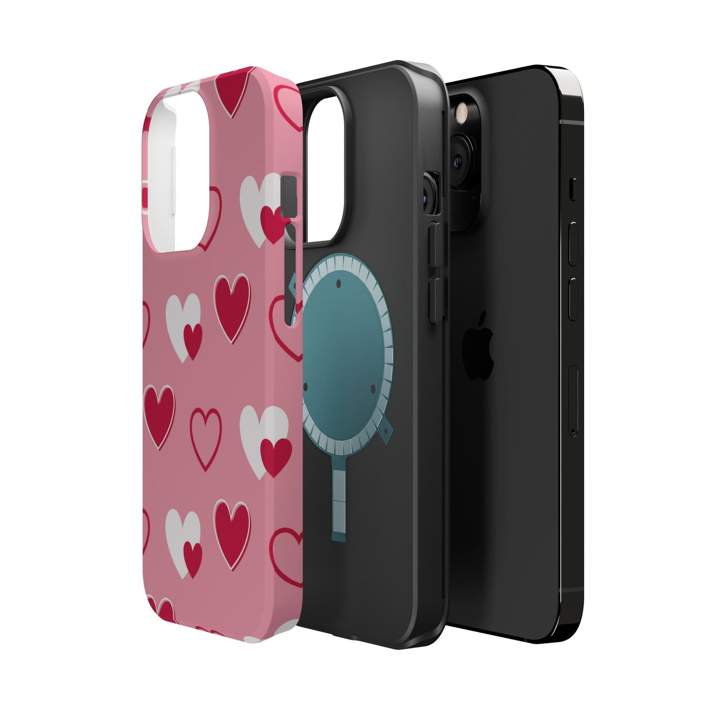 Pink and Red Hearts MagSafe Case - BOGO Cases