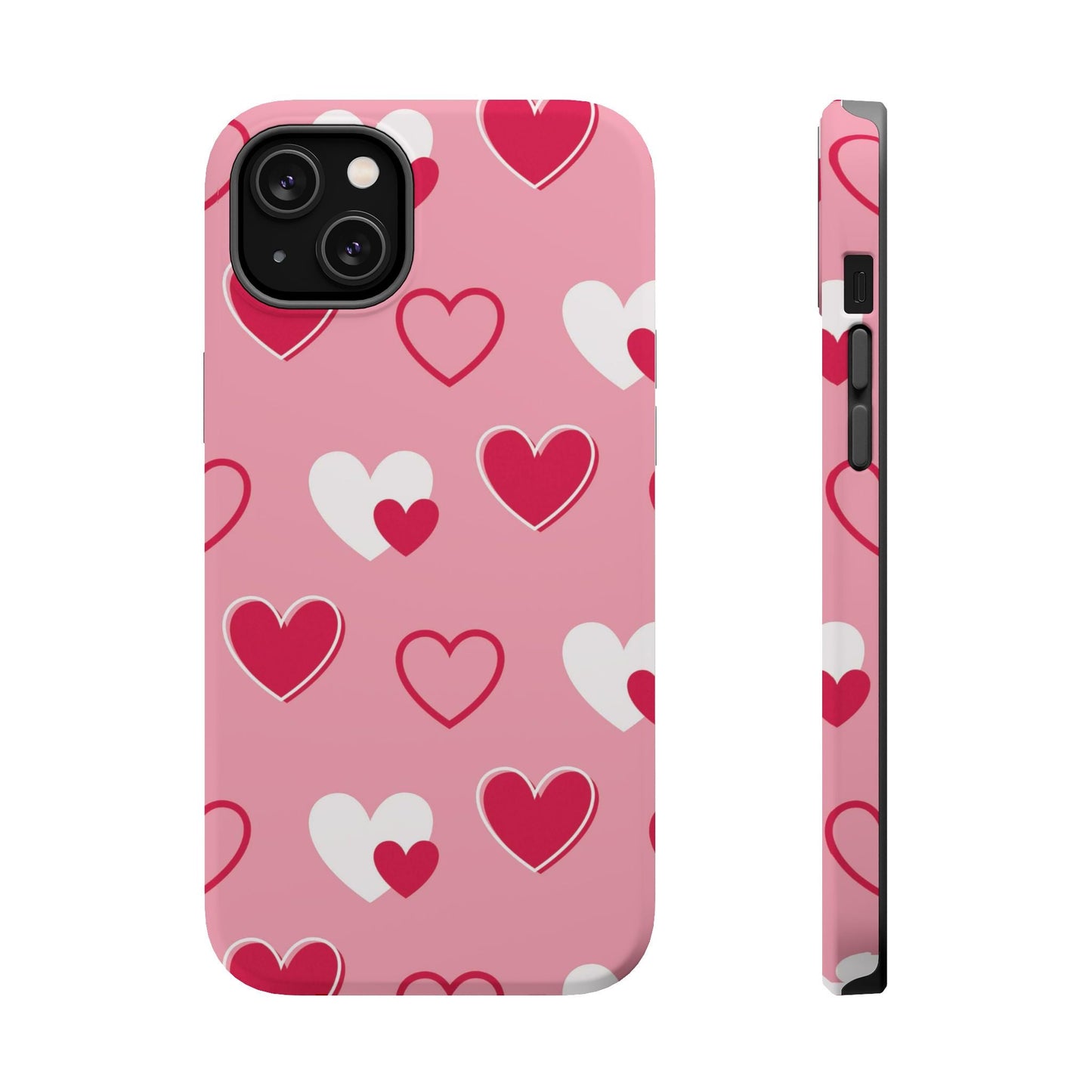 Pink and Red Hearts MagSafe Case - BOGO Cases