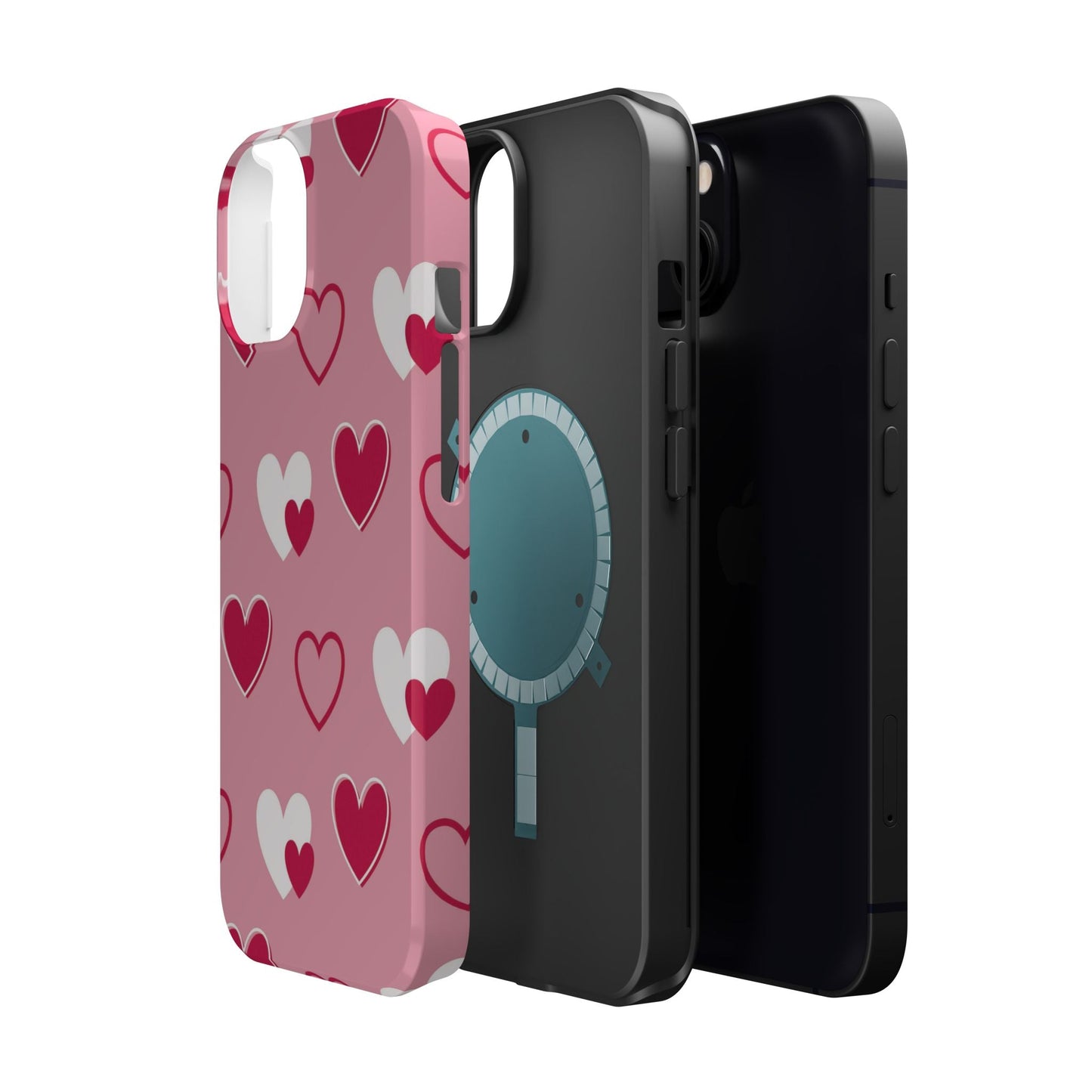 Pink and Red Hearts MagSafe Case - BOGO Cases