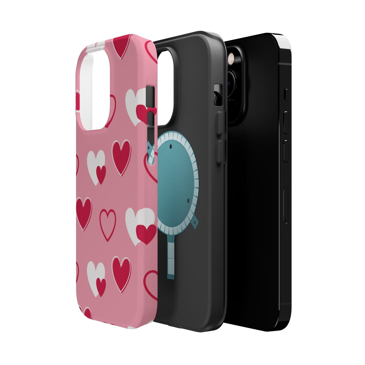 Pink and Red Hearts MagSafe Case - BOGO Cases