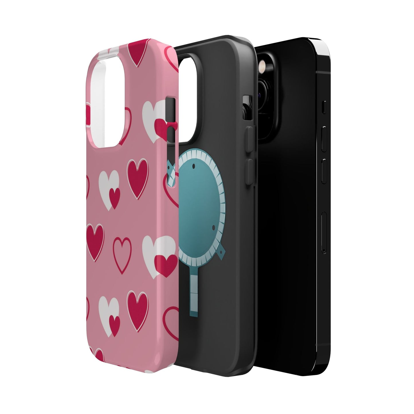 Pink and Red Hearts MagSafe Case - BOGO Cases