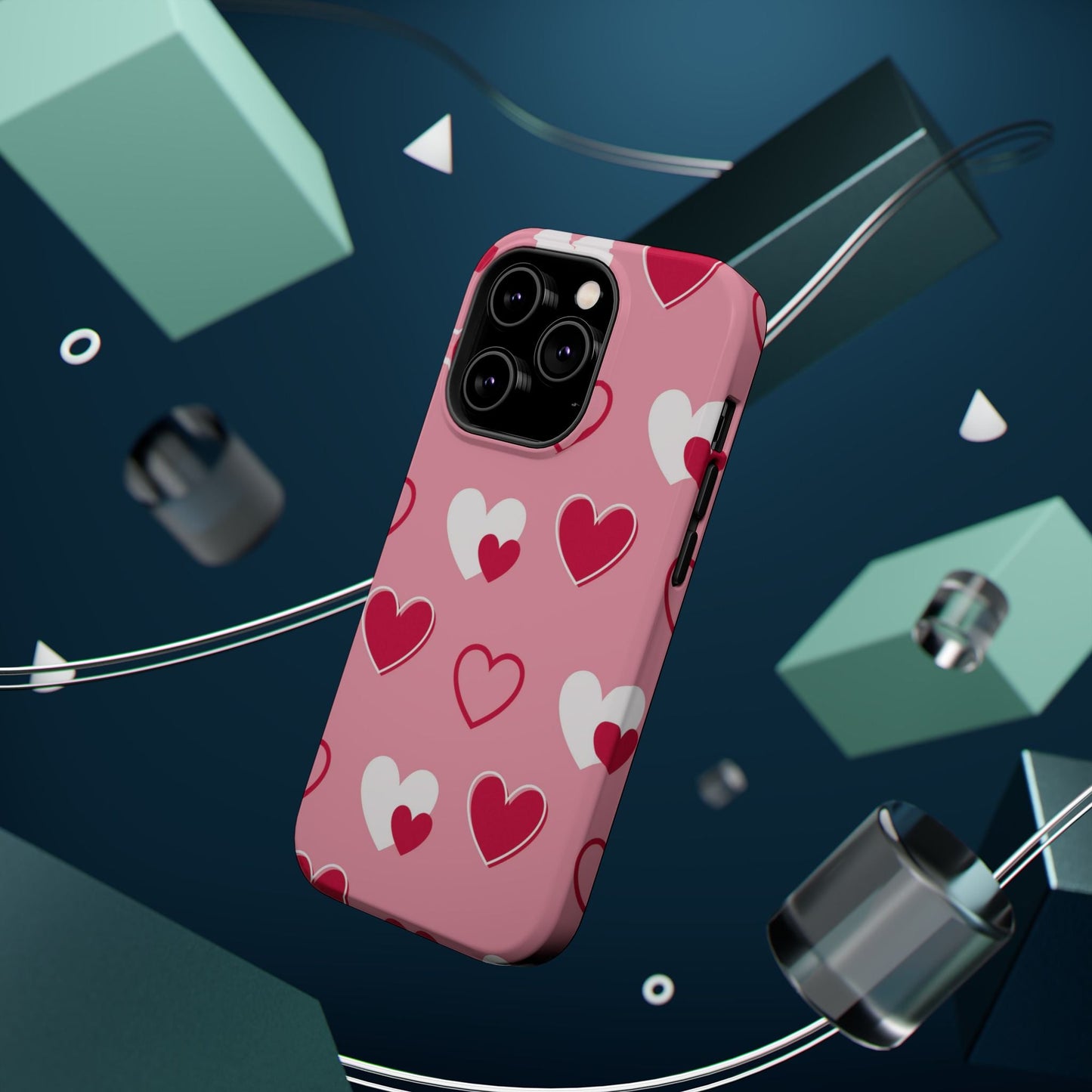 Pink and Red Hearts MagSafe Case - BOGO Cases