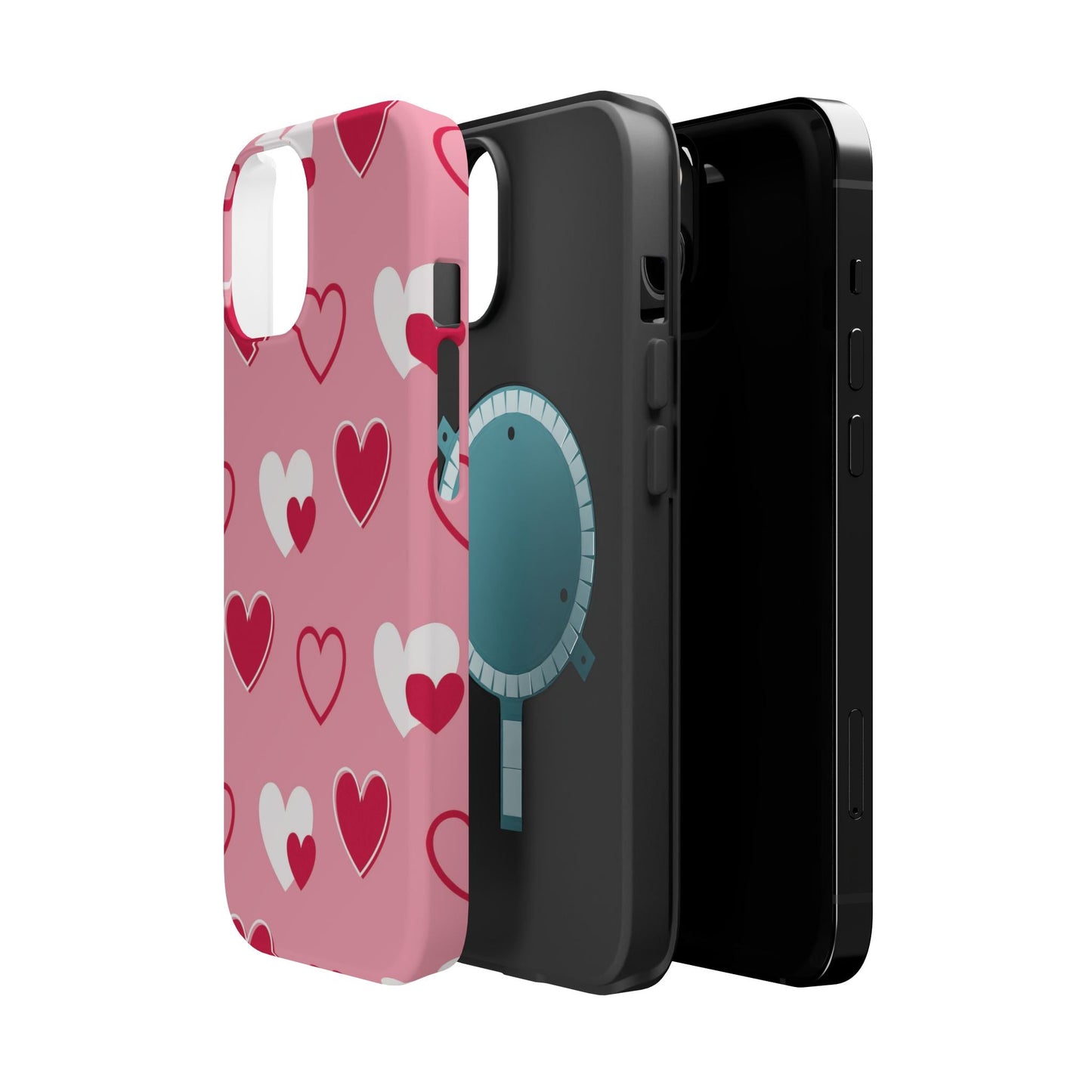 Pink and Red Hearts MagSafe Case - BOGO Cases