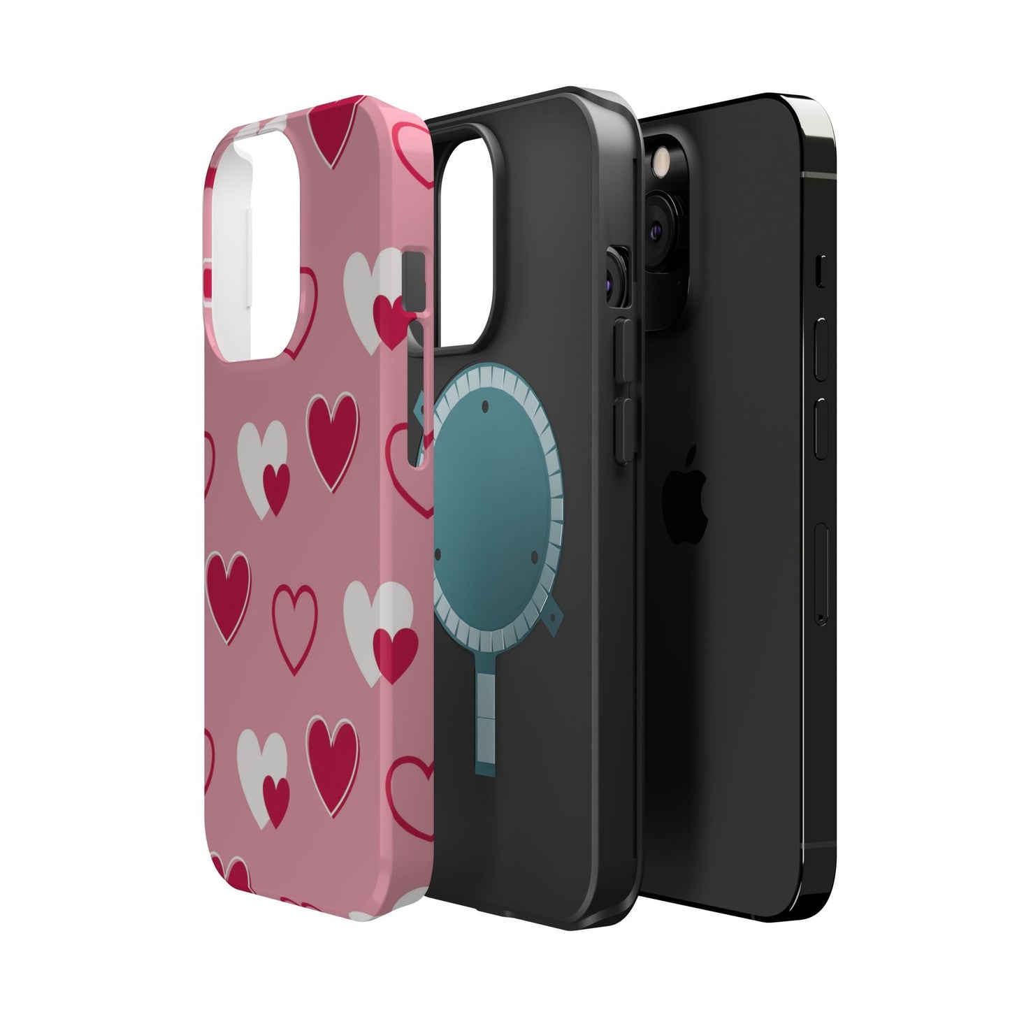 Pink and Red Hearts MagSafe Case - BOGO Cases