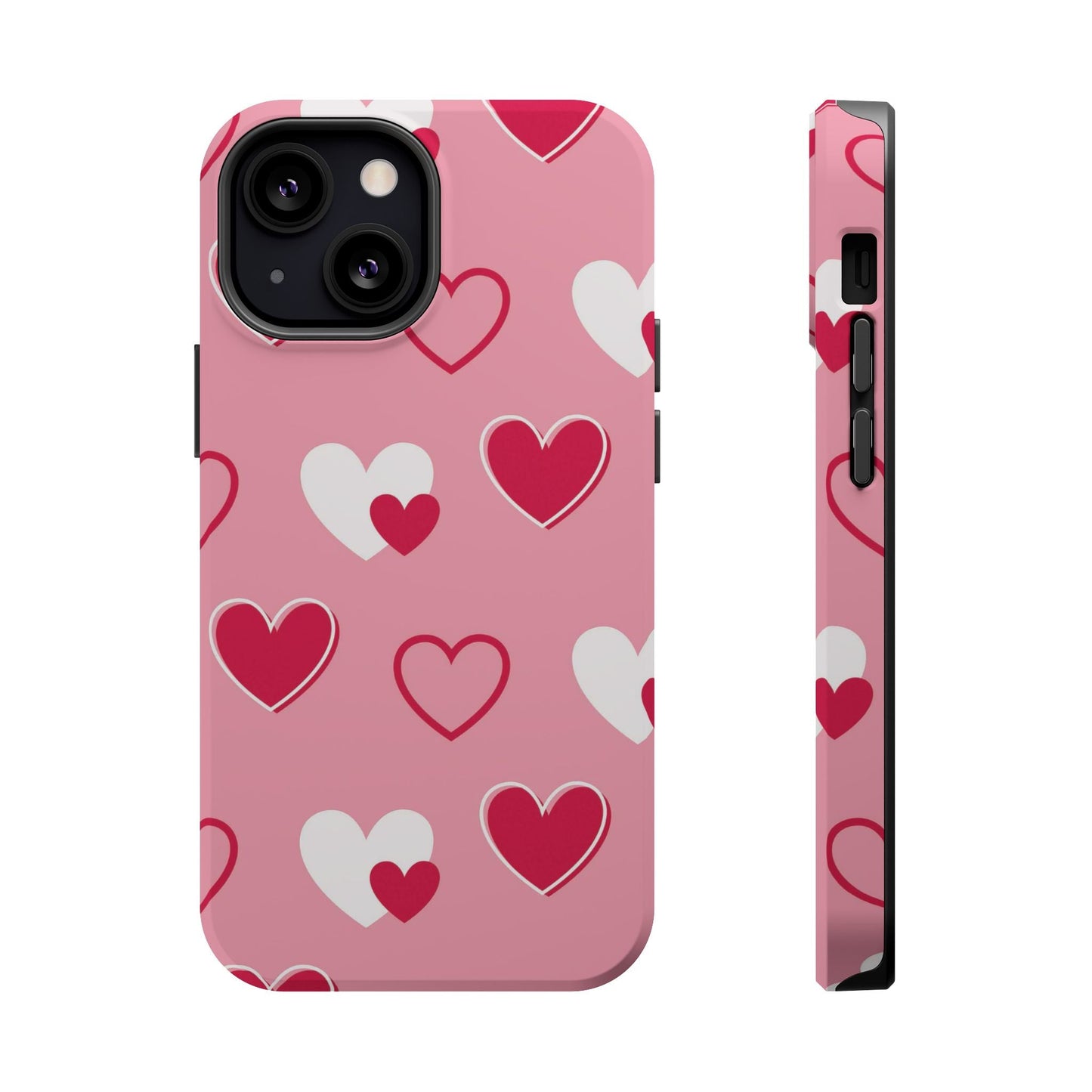 Pink and Red Hearts MagSafe Case - BOGO Cases