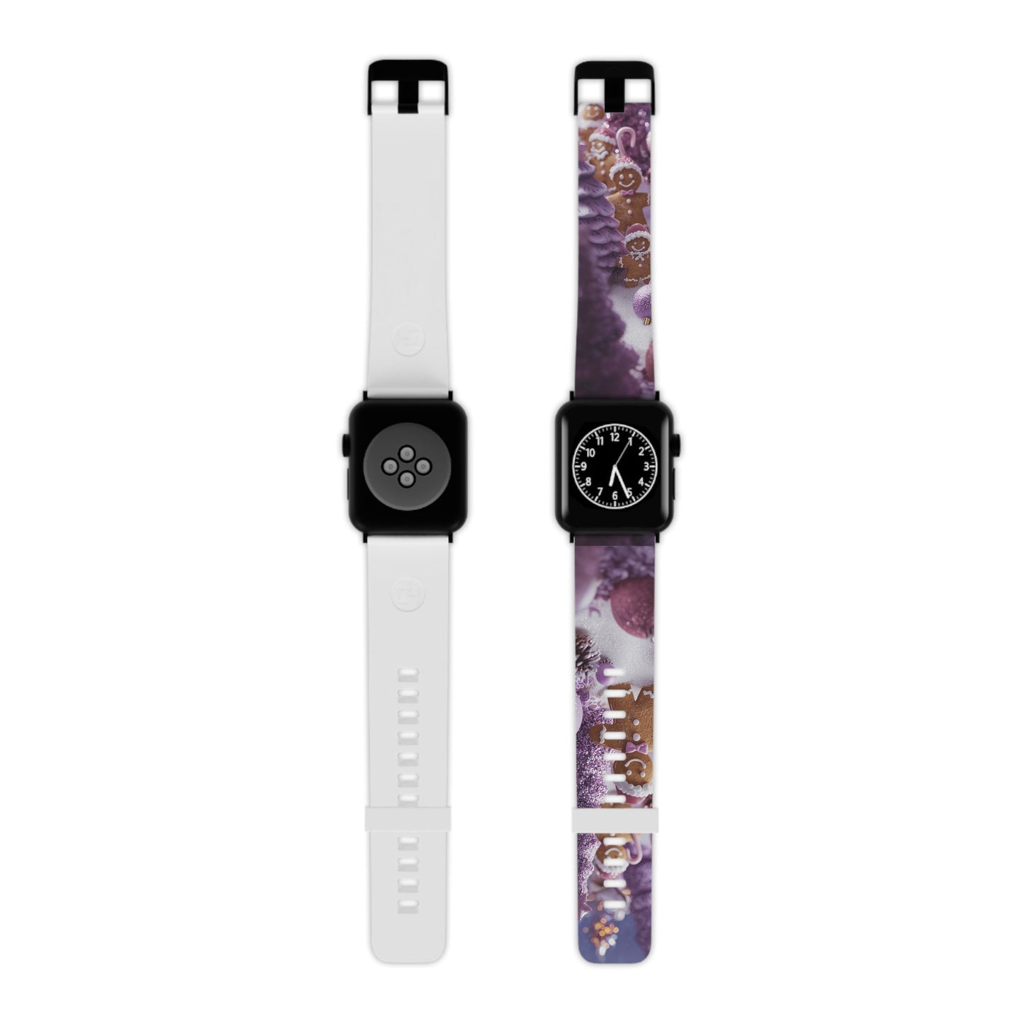 Pink Frosted Gingerbread Forest  Apple Watch Band - BOGO Cases