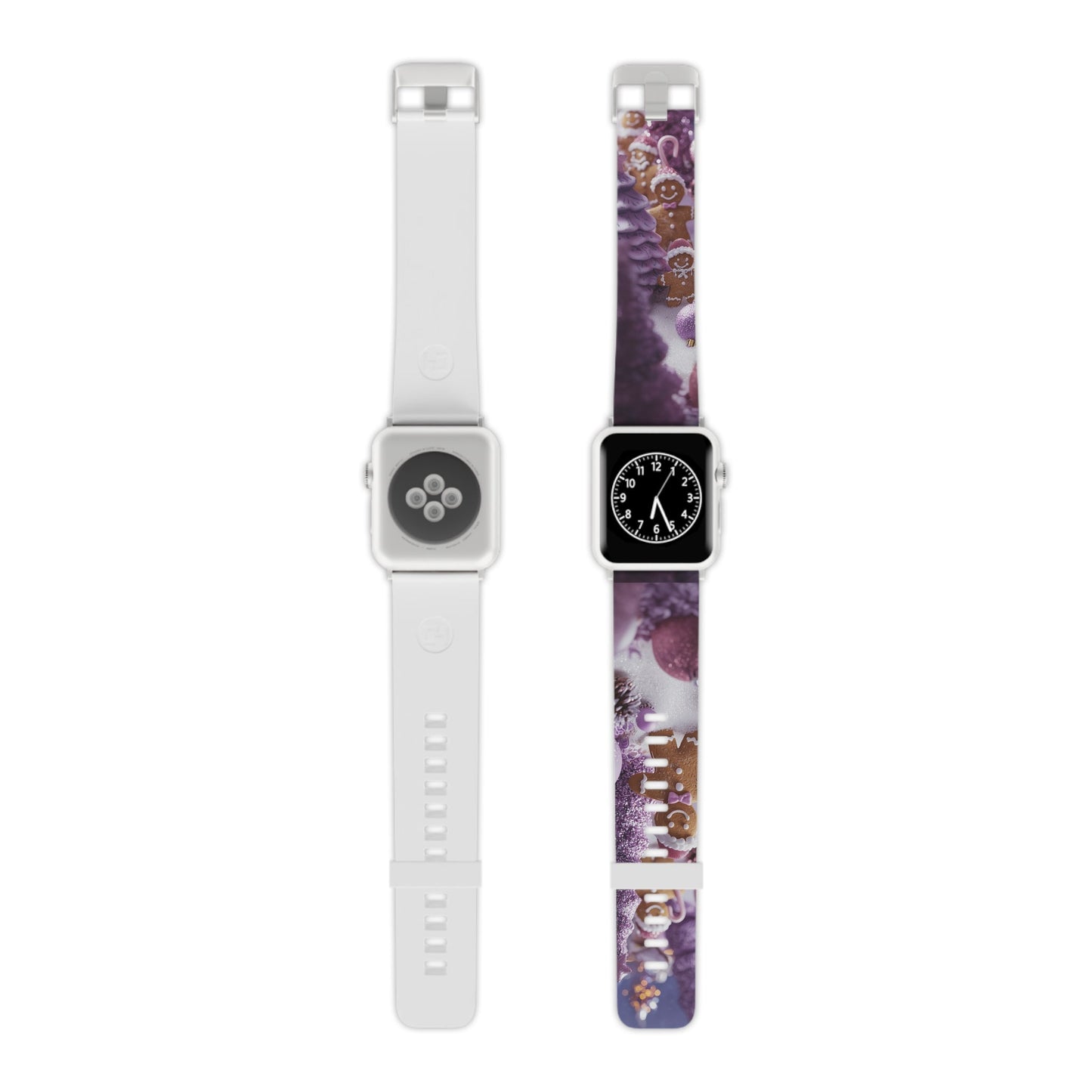 Pink Frosted Gingerbread Forest  Apple Watch Band - BOGO Cases