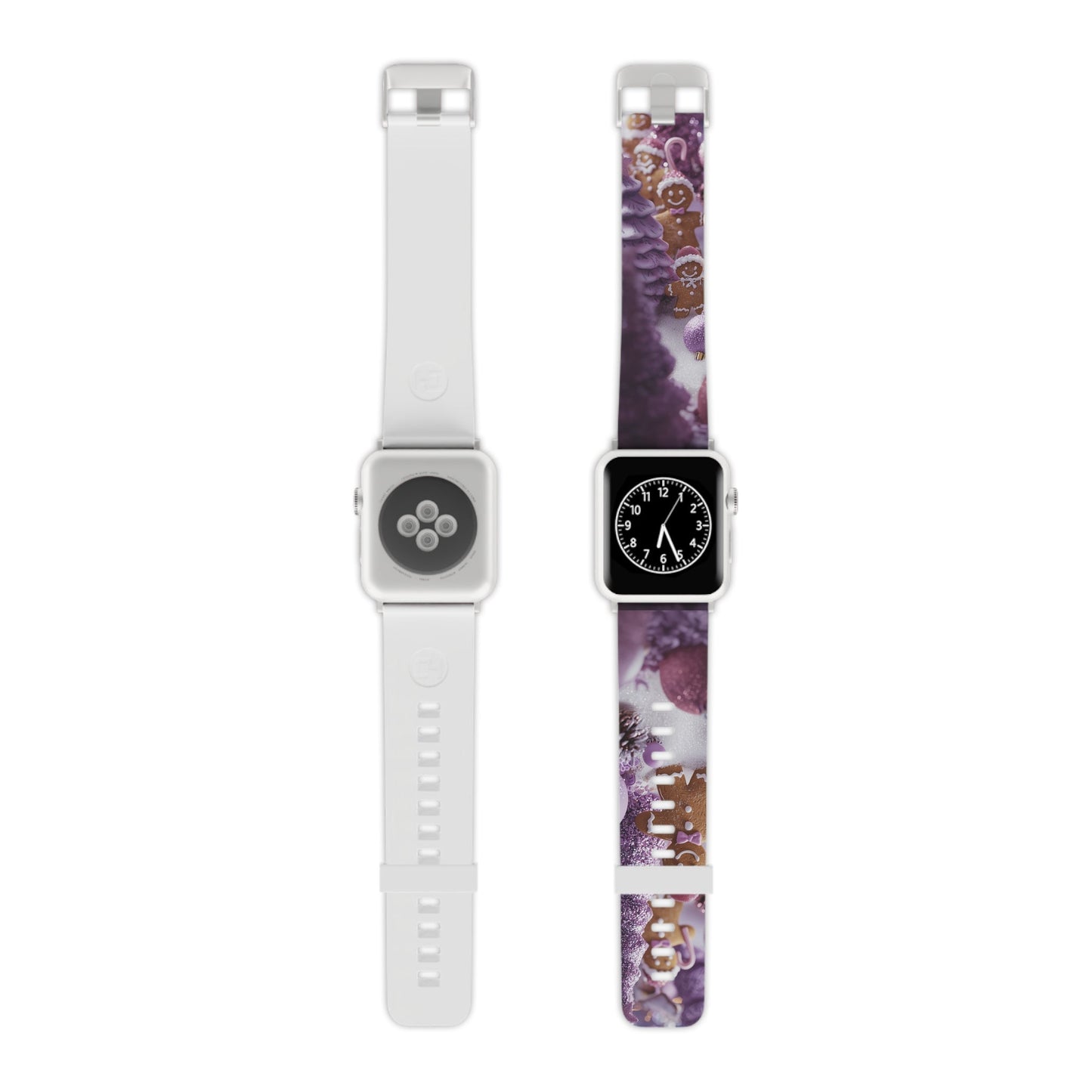 Pink Frosted Gingerbread Forest  Apple Watch Band - BOGO Cases