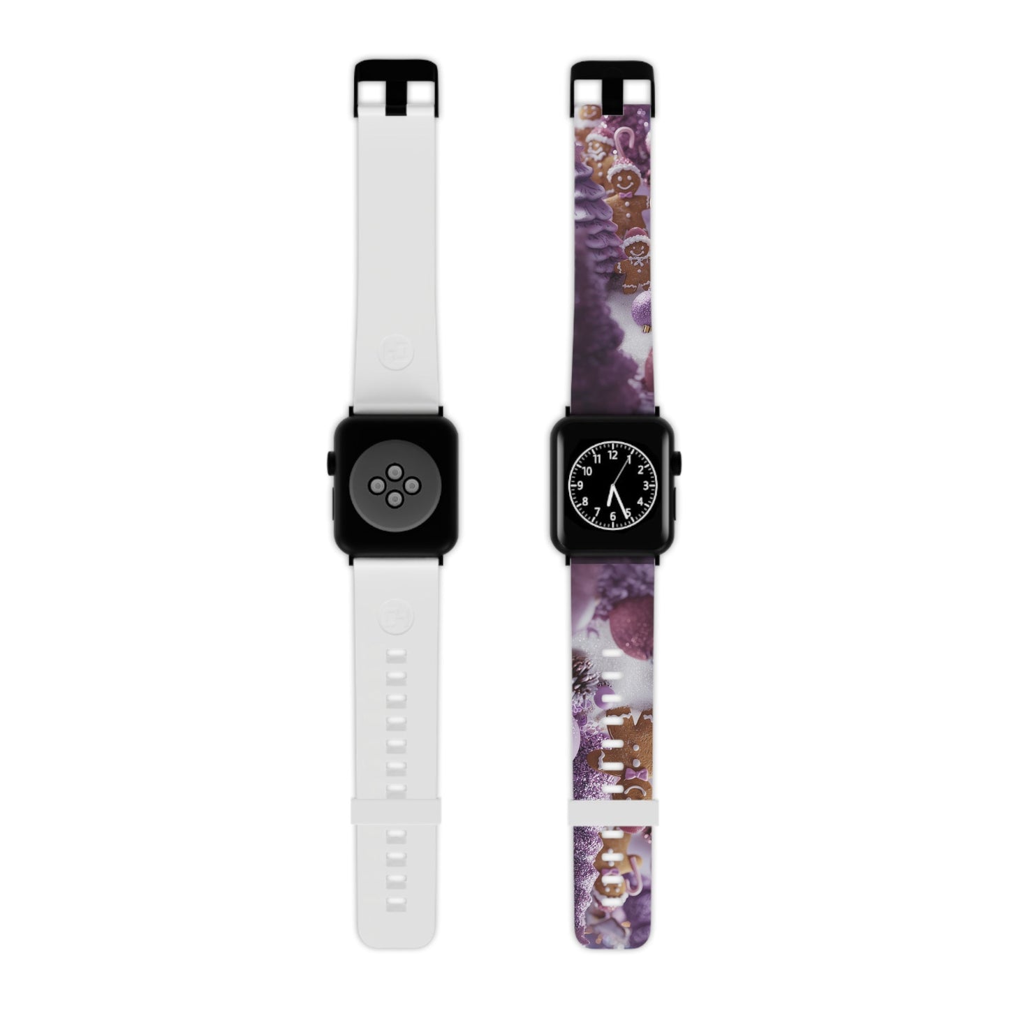 Pink Frosted Gingerbread Forest  Apple Watch Band - BOGO Cases