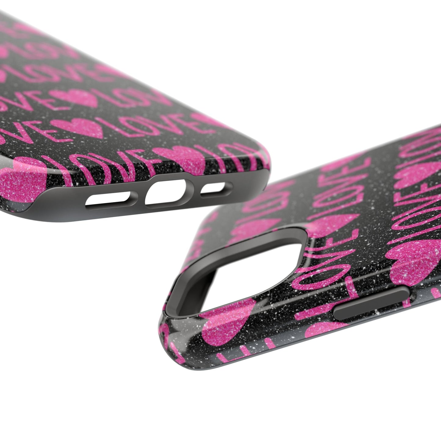 Pink Glitter Love MagSafe Case - BOGO Cases