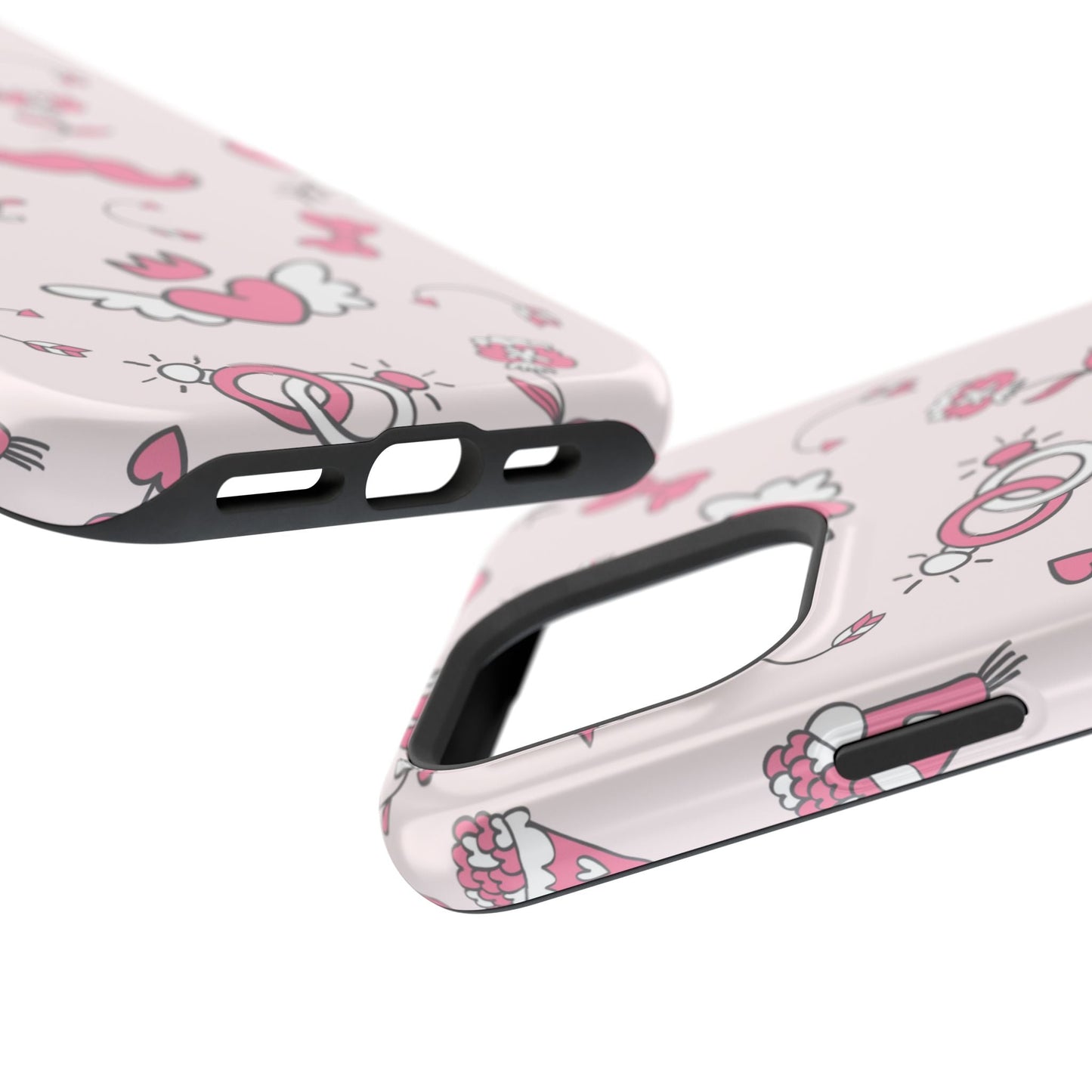 Pink Love Icons MagSafe Case - BOGO Cases
