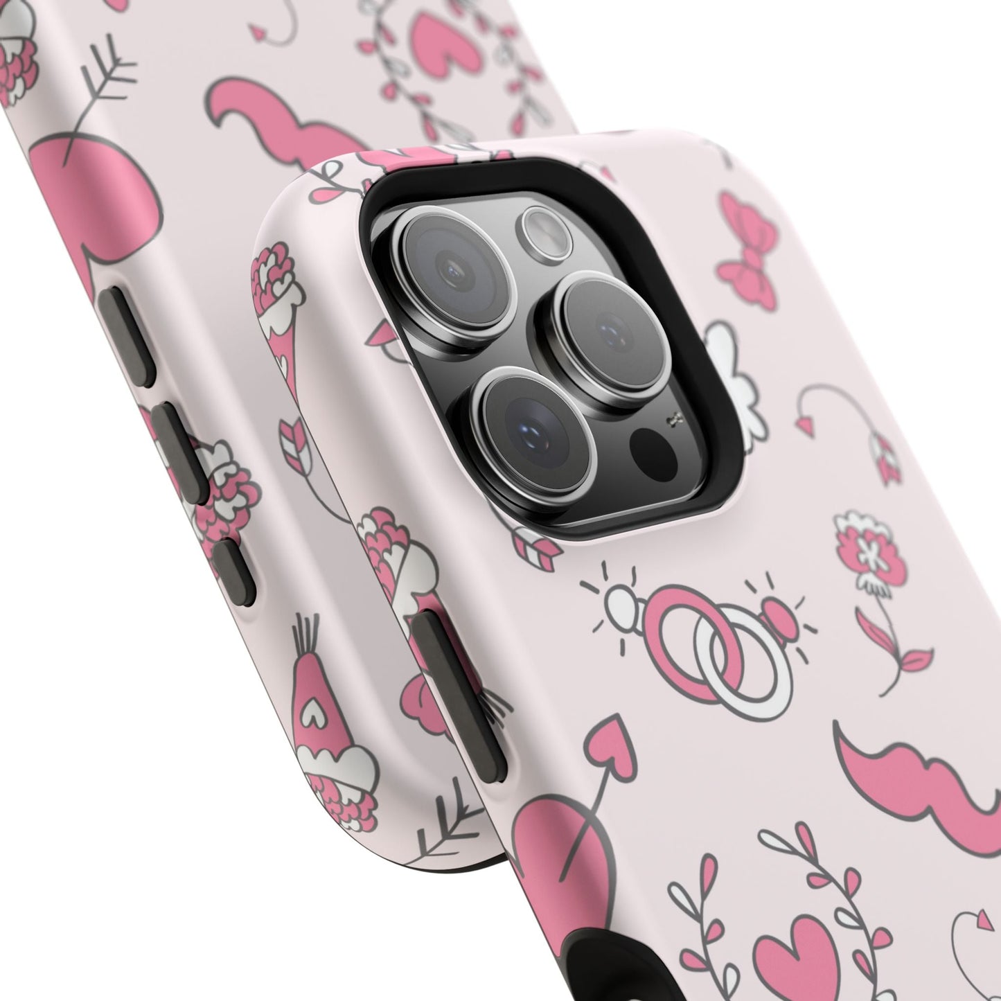 Pink Love Icons MagSafe Case - BOGO Cases