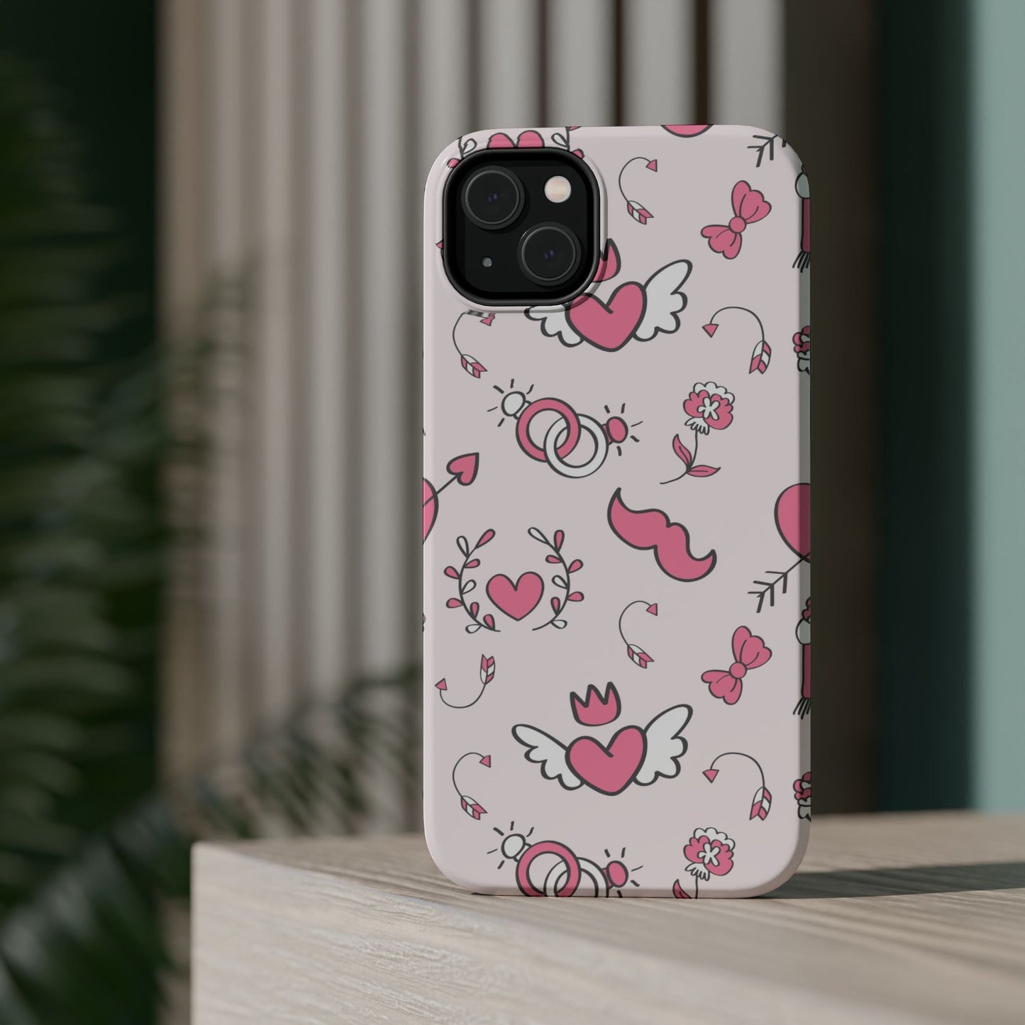 Pink Love Icons MagSafe Case - BOGO Cases