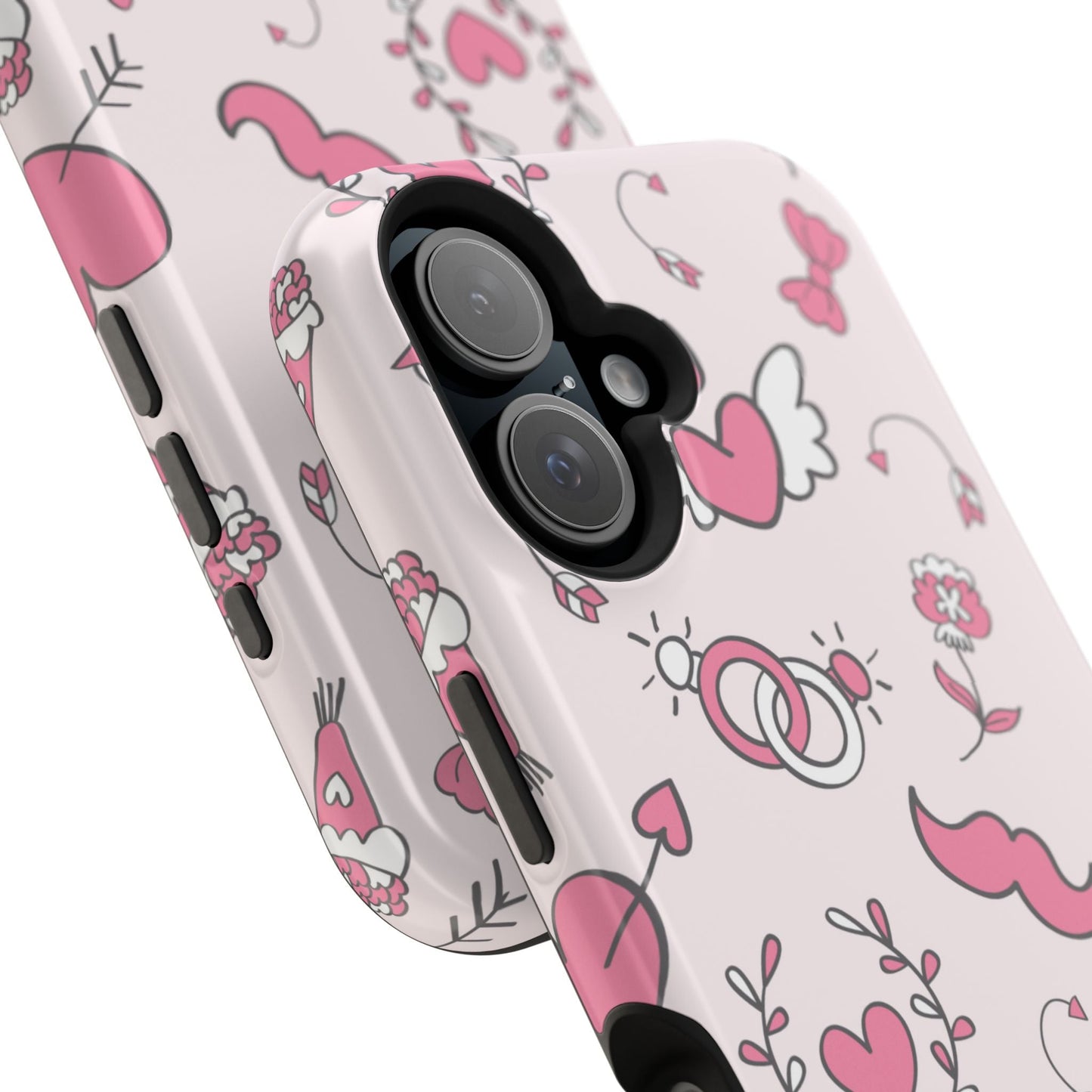 Pink Love Icons MagSafe Case - BOGO Cases